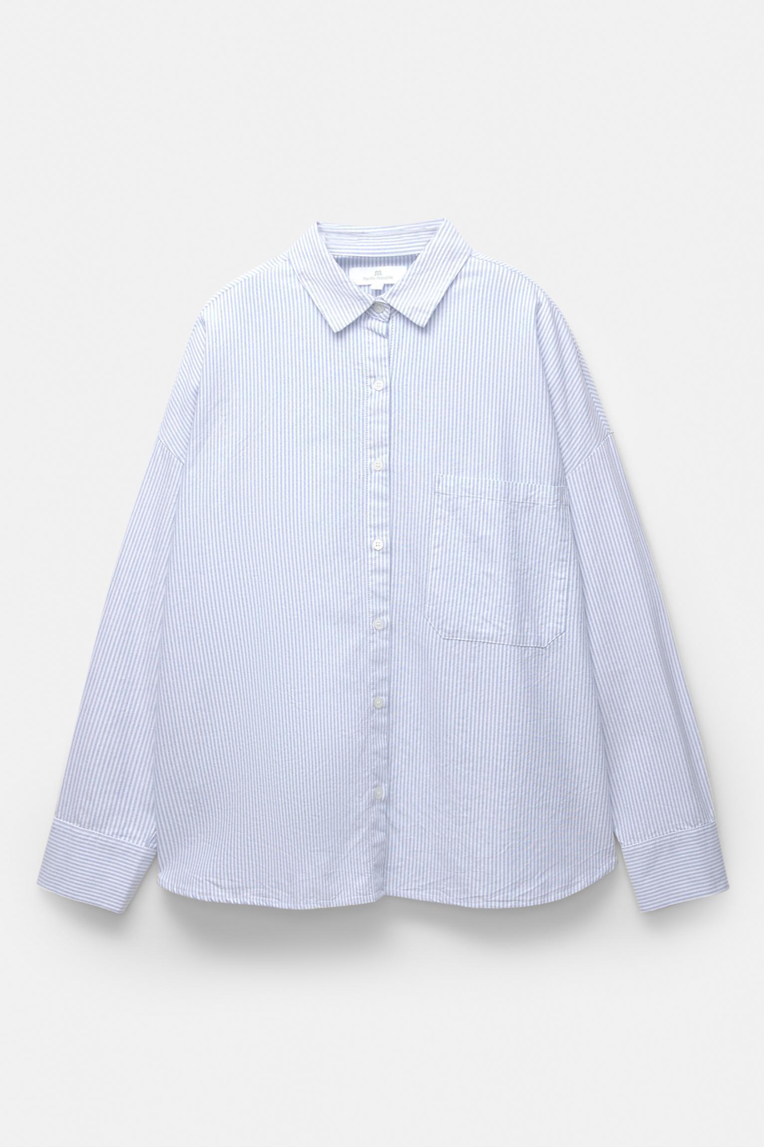 Striped shirt with pocket Product Image