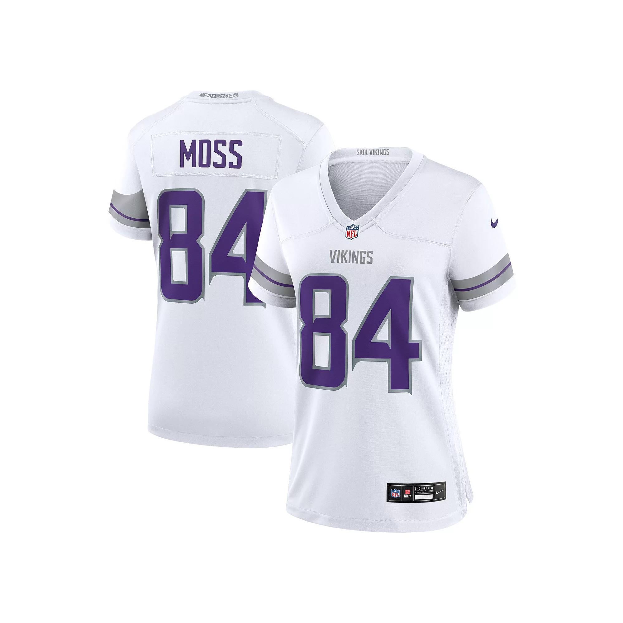 Randy Moss Minnesota Vikings Nike Womens NFL Game Football Jersey | 67NW0BAZW63-EQ2 Product Image