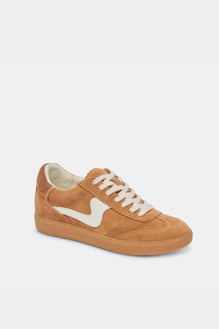 Notice Sneakers - Brown Suede Product Image