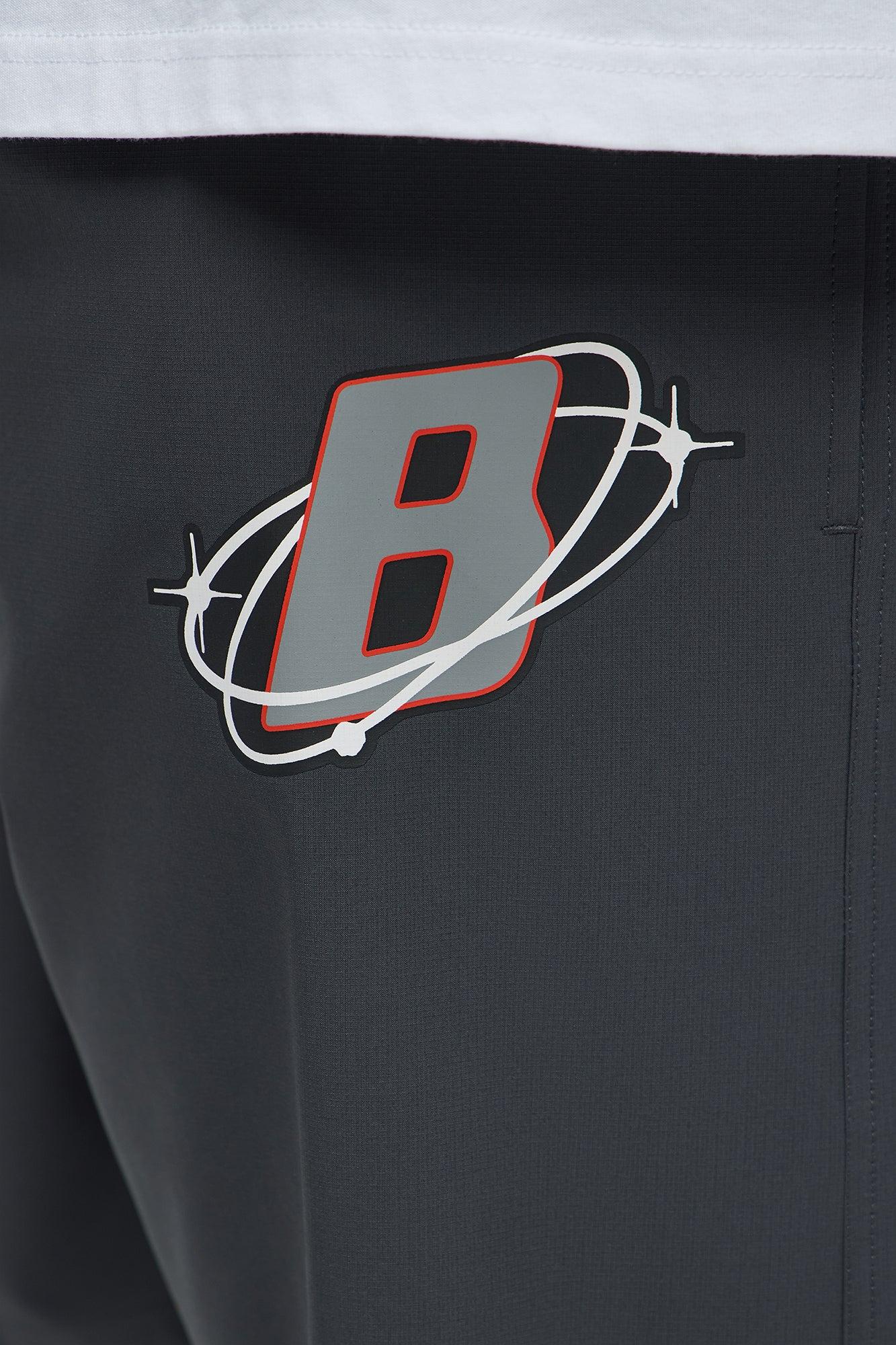 Bad Habits Relaxed Drawstring Shorts - Black Male Product Image