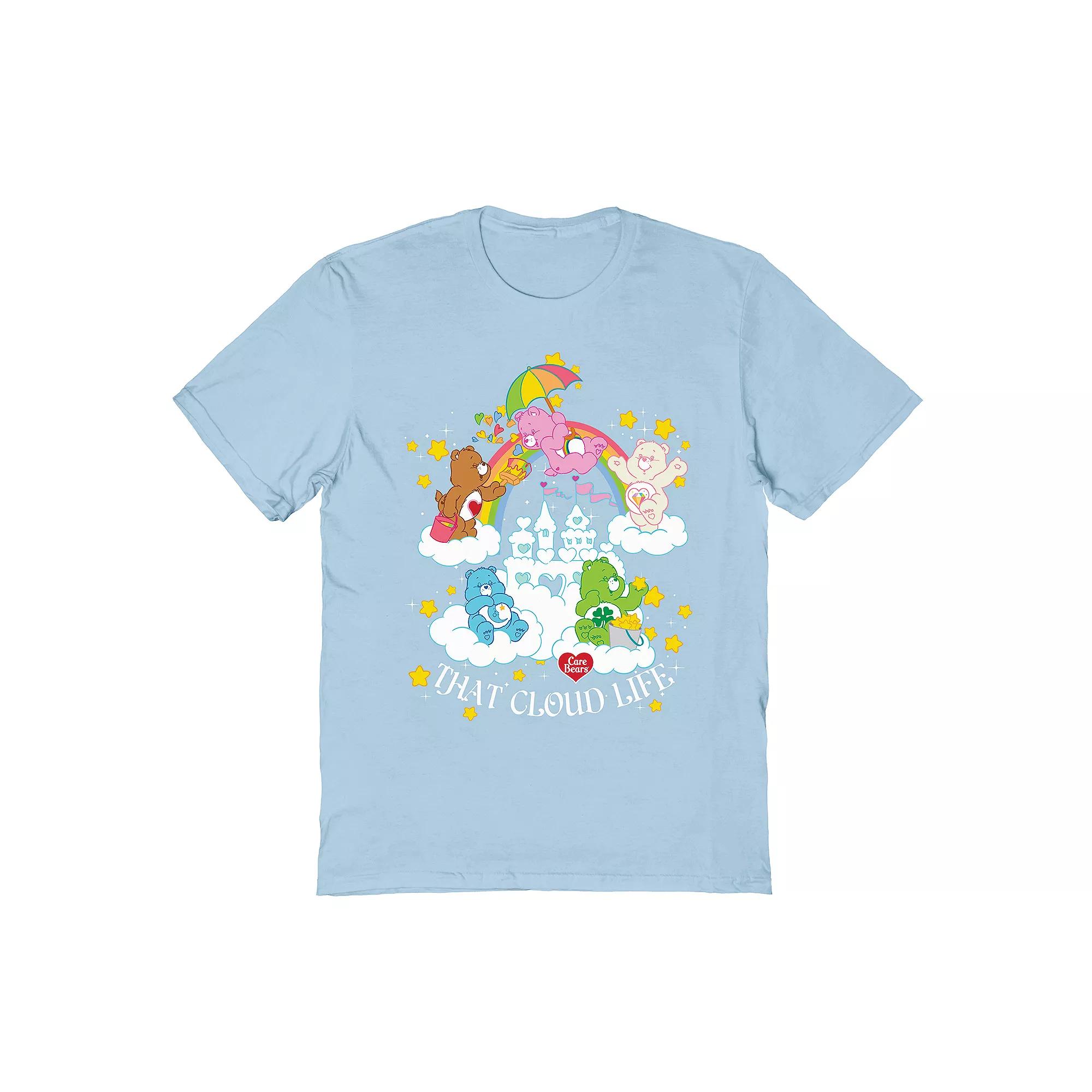 Men's Care Bear T-Shirt, Size: XL, Light Blue Product Image