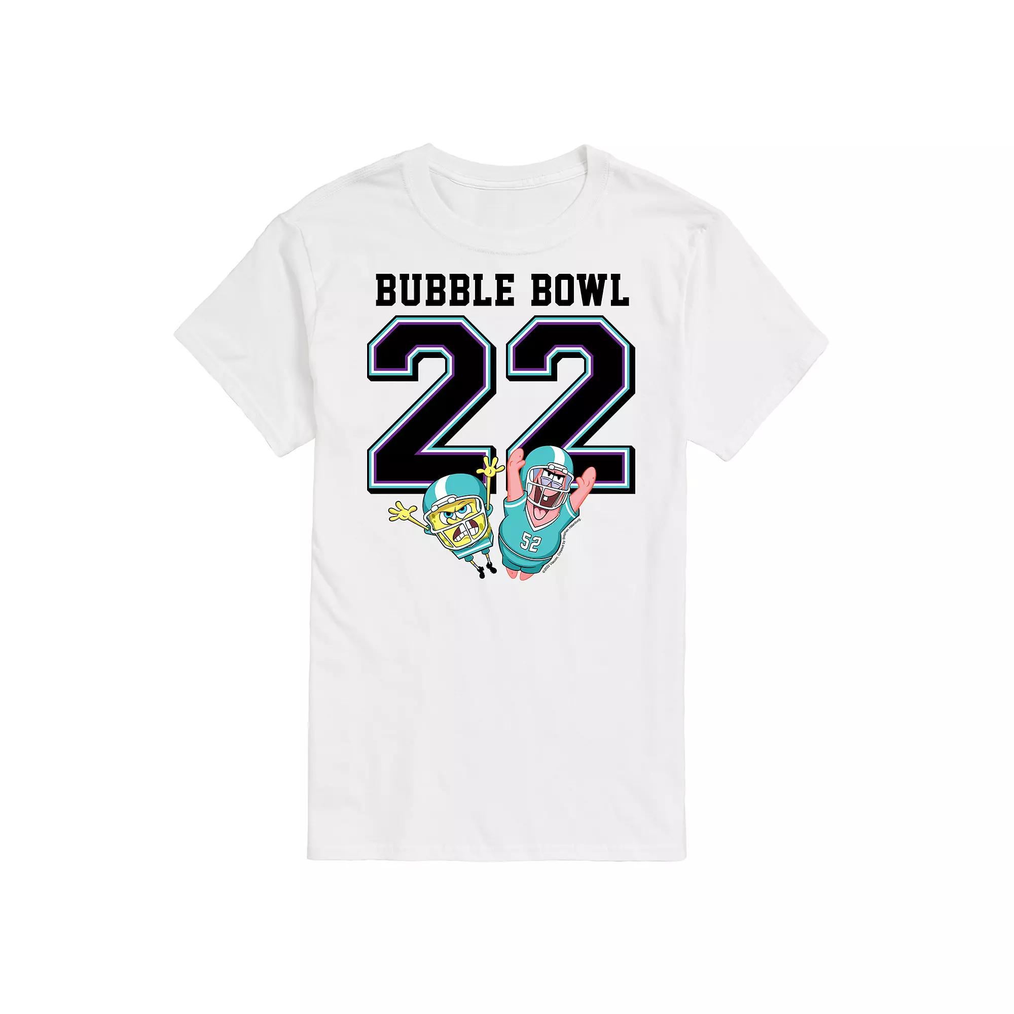 Men's SpongeBob SquarePants Bubble Bowl 22 Tee,  Product Image