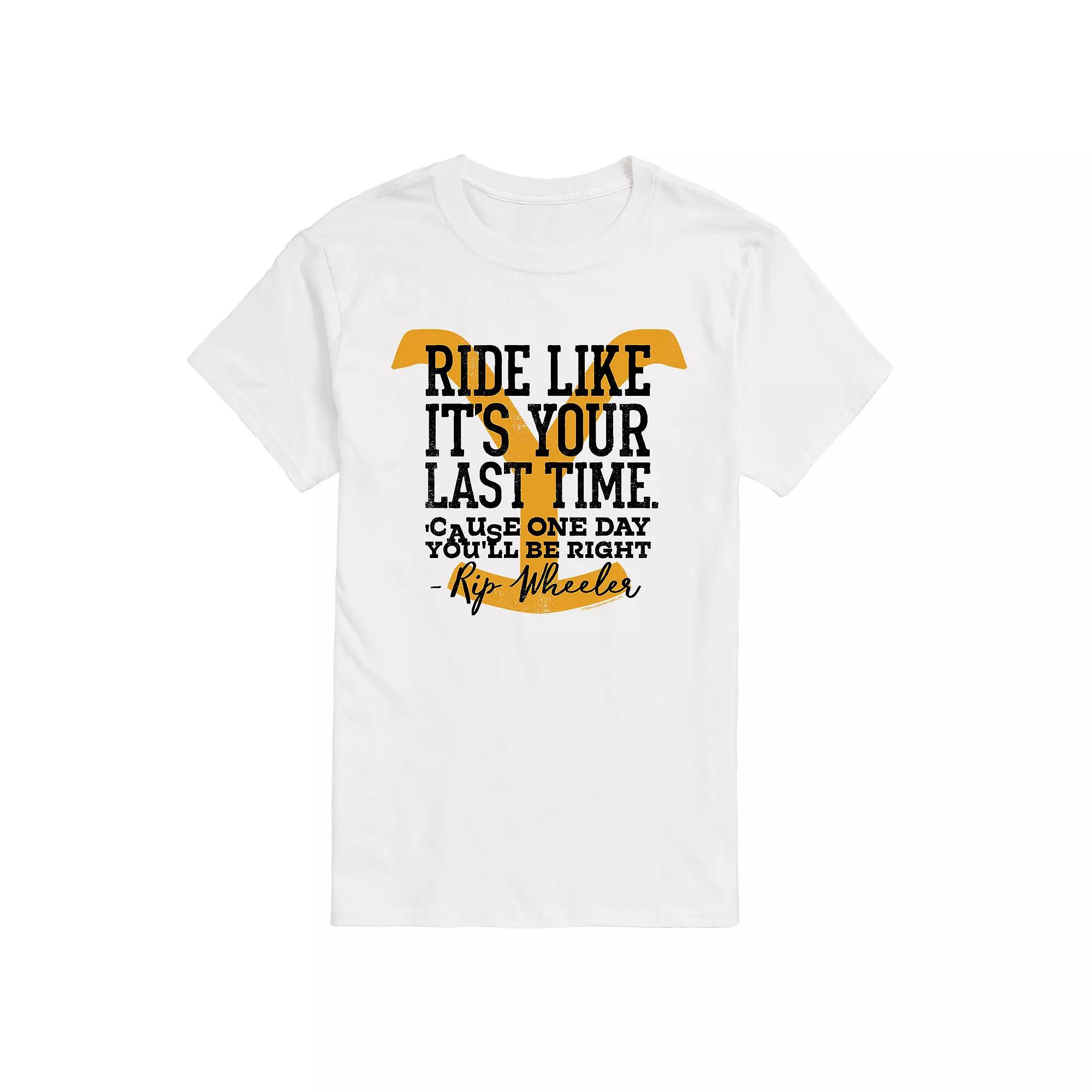 Big & Tall Yellowstone Last Time Tee, Men's,  Product Image