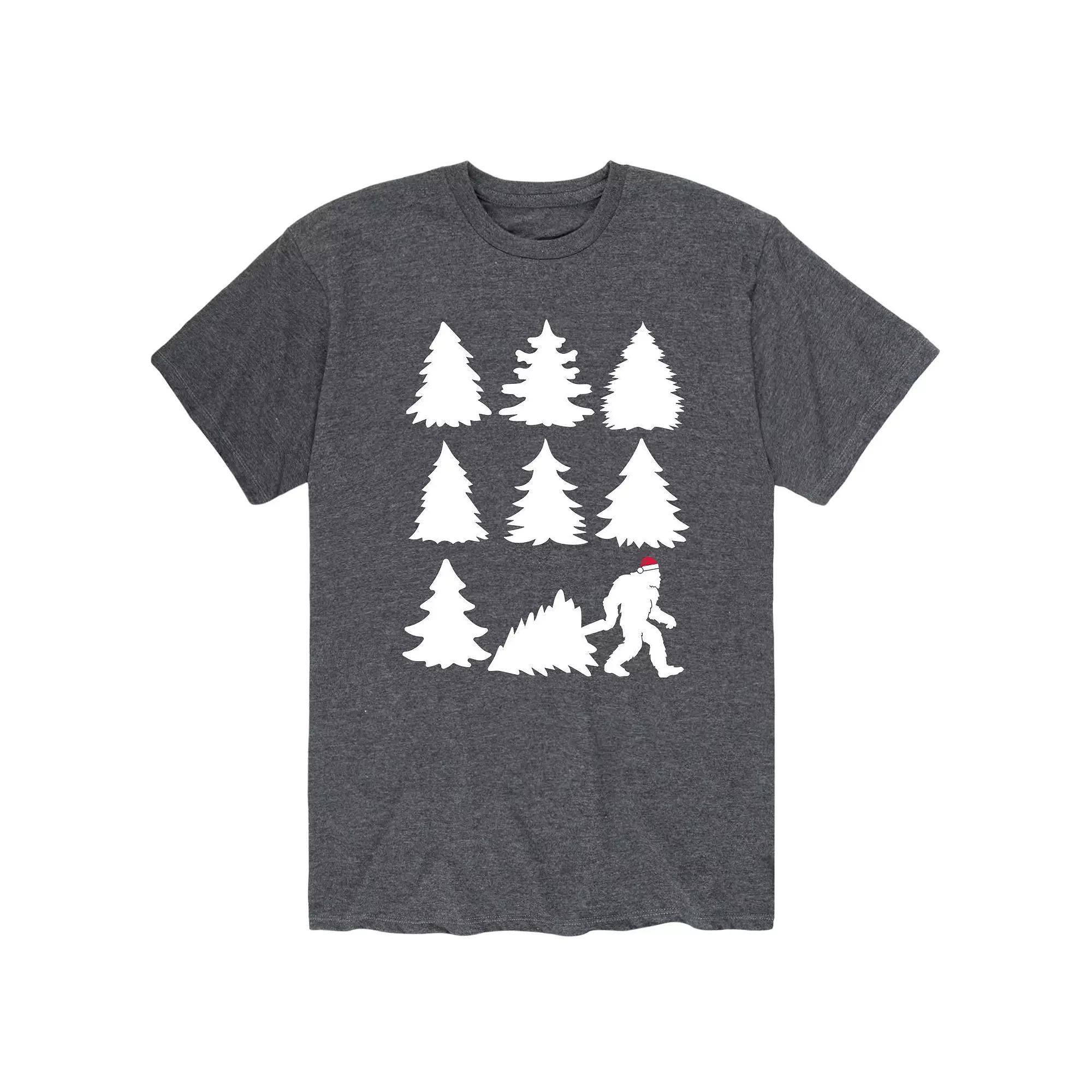 Men's Sasquatch Tree Tee,  Product Image