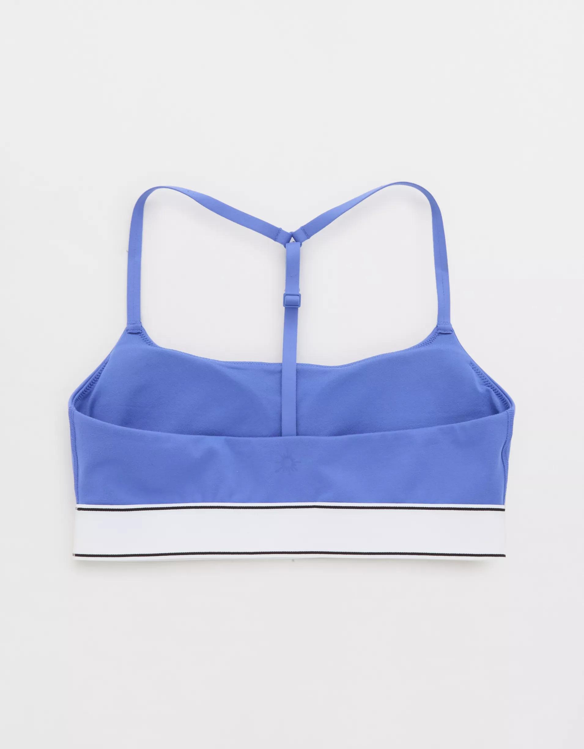 OFFLINE By Aerie The Hugger Logo Elastic Sports Bra Product Image