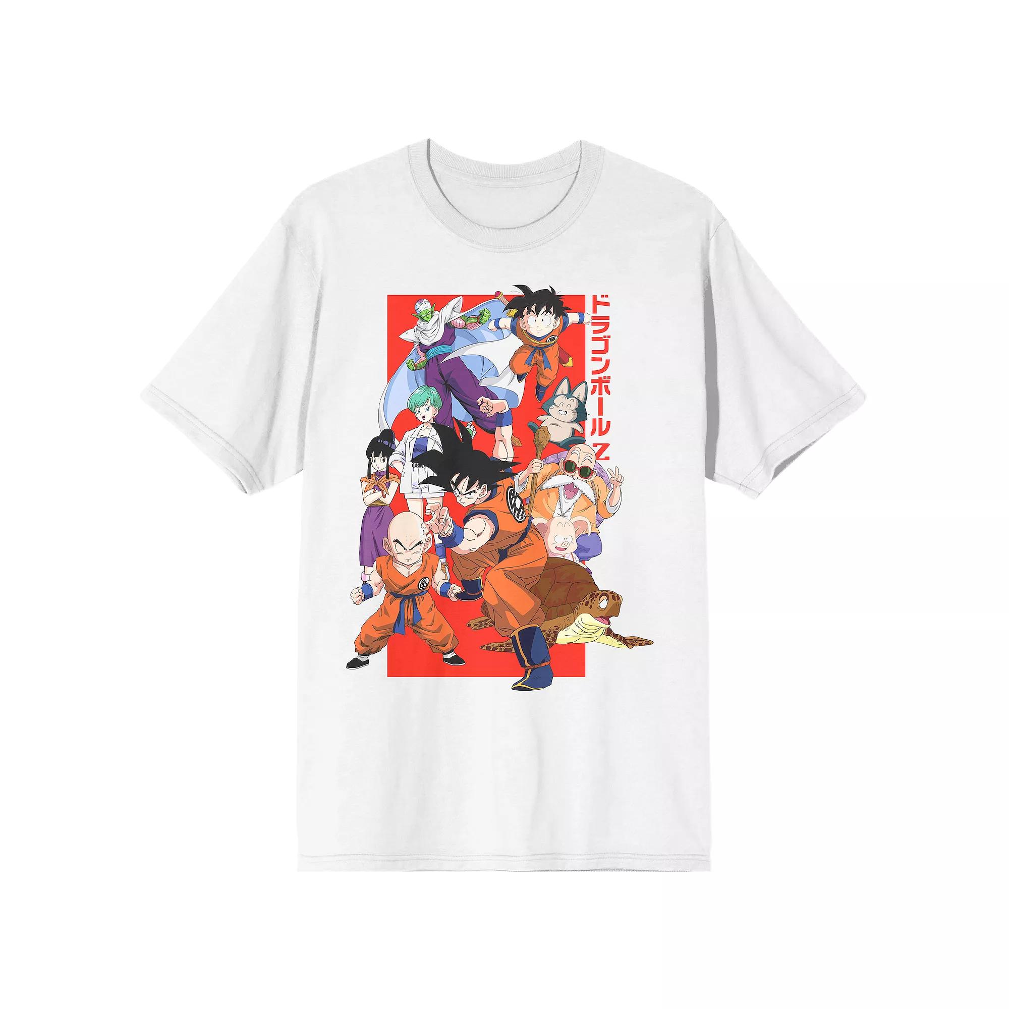 Men's Dragon Ball Z Classic Tee, Size: XXL, White Product Image