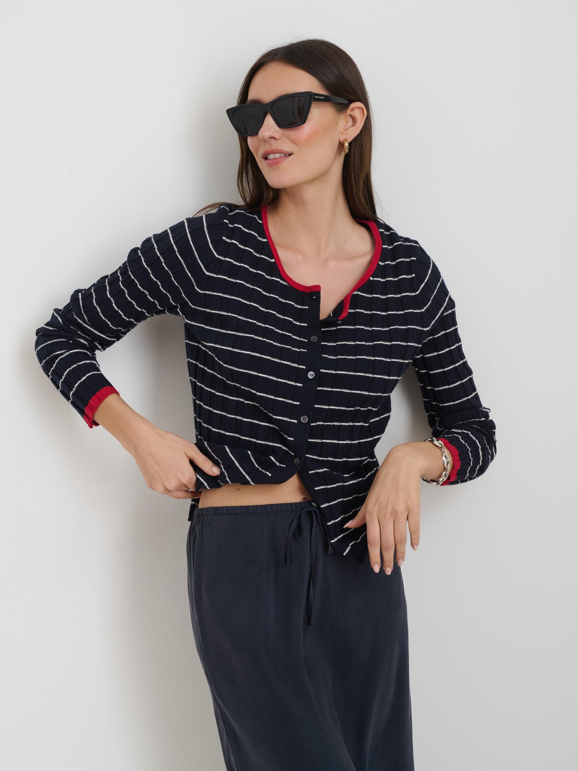 Lilly Slip Skirt In Washed Silk Product Image