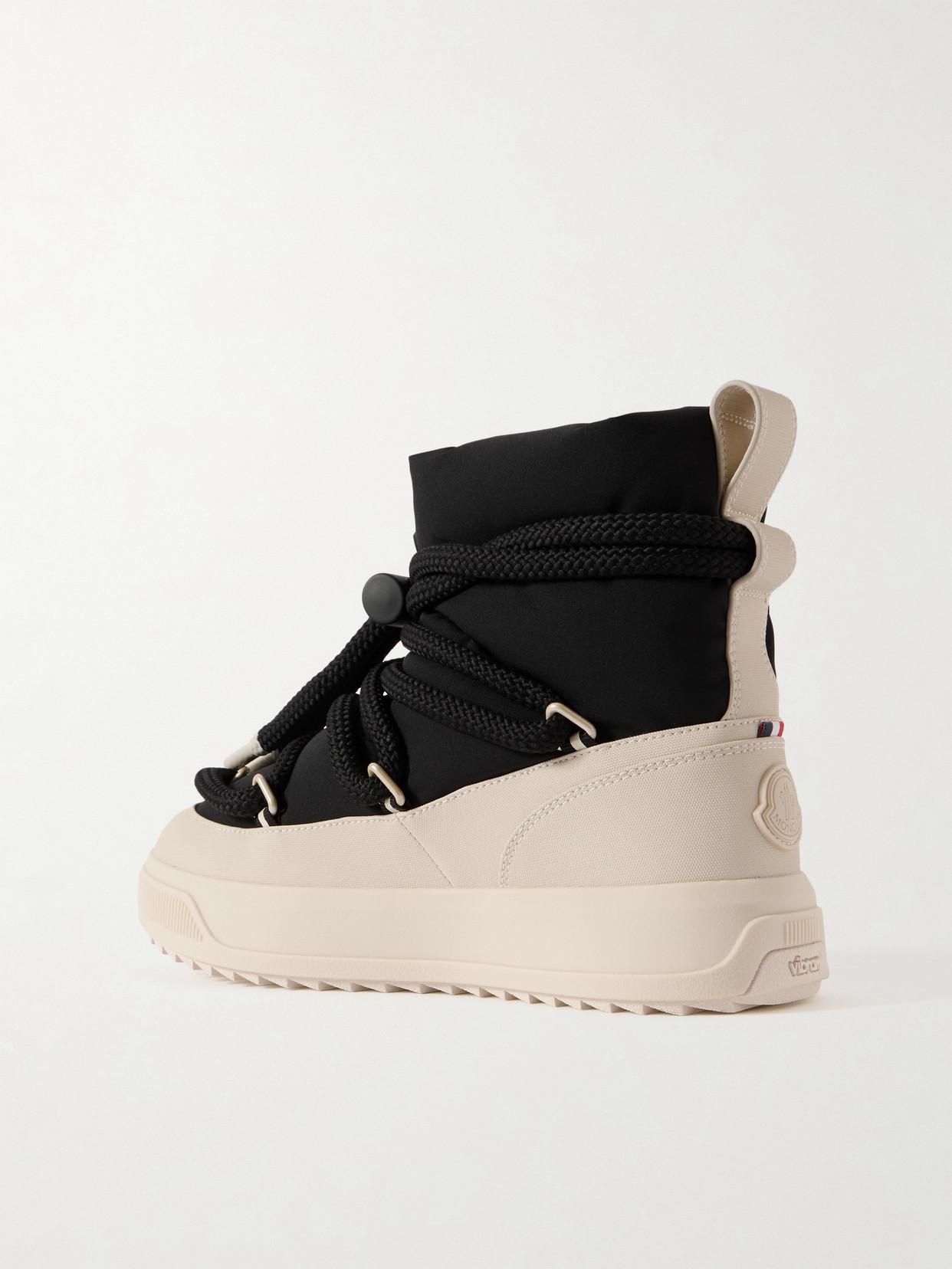 MONCLER Monpulse Padded Shell Ankle Boots In Black Product Image