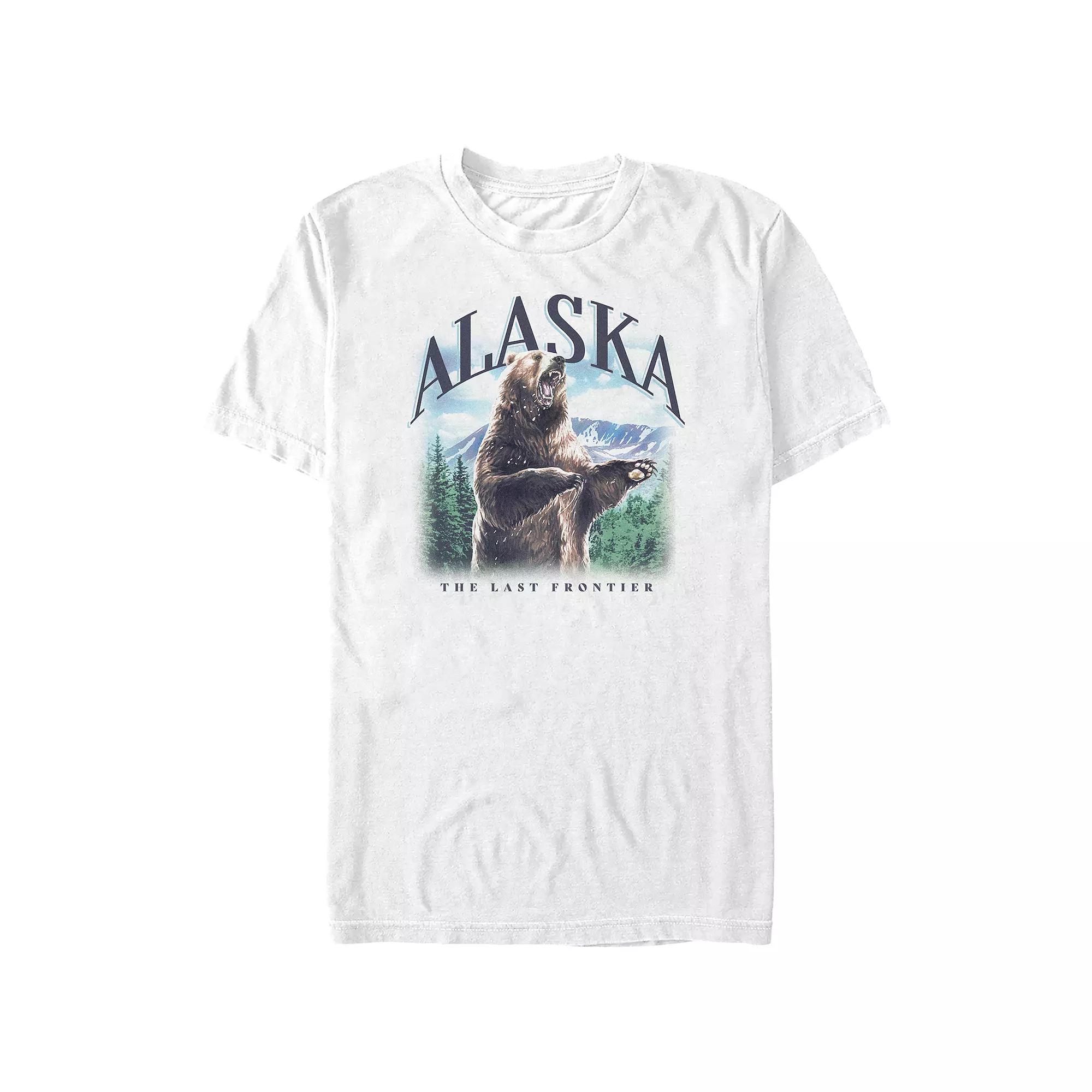Big & Tall Alaska The Last Frontier Graphic Tee, Men's,  Product Image