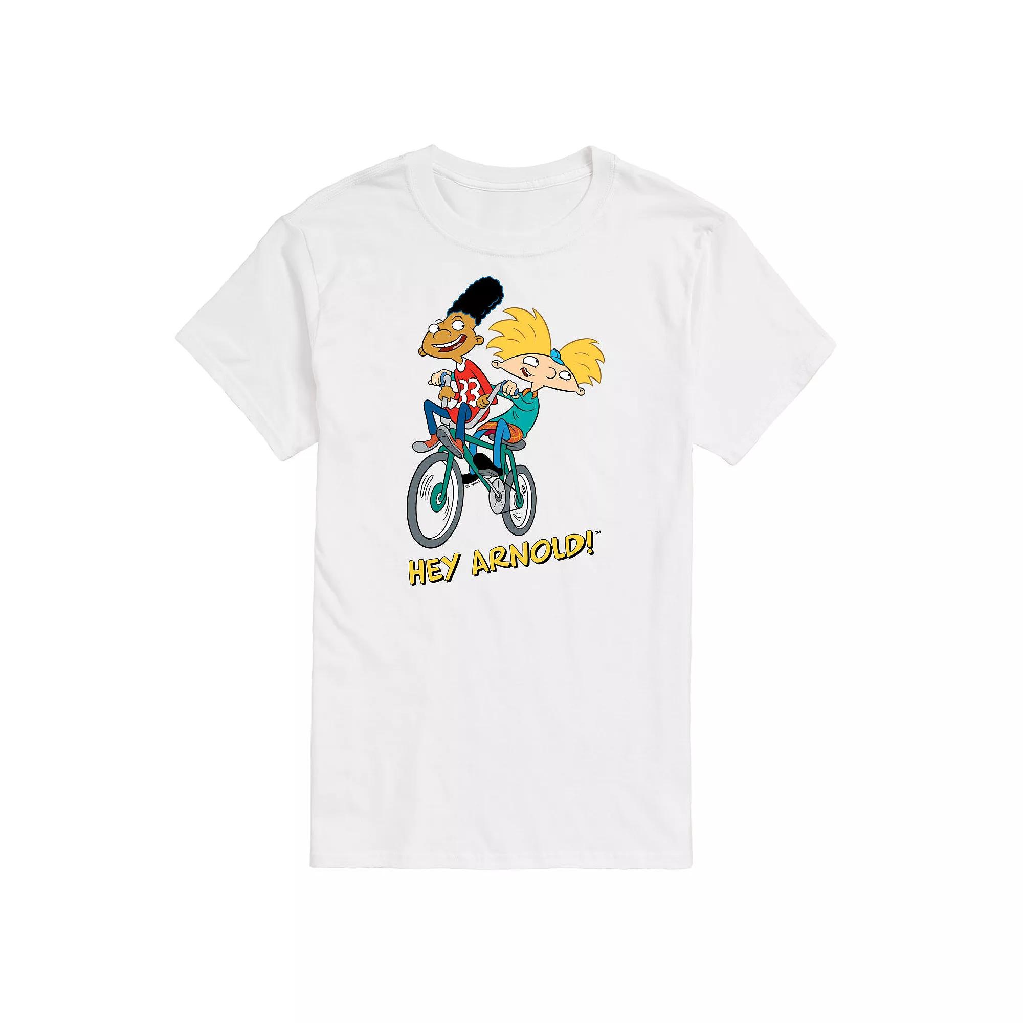 Men's Hey Arnold! Bike Tee,  Product Image