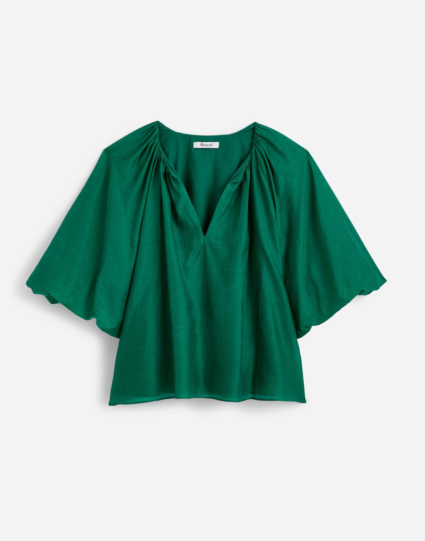 Bubble-Sleeve Top Product Image