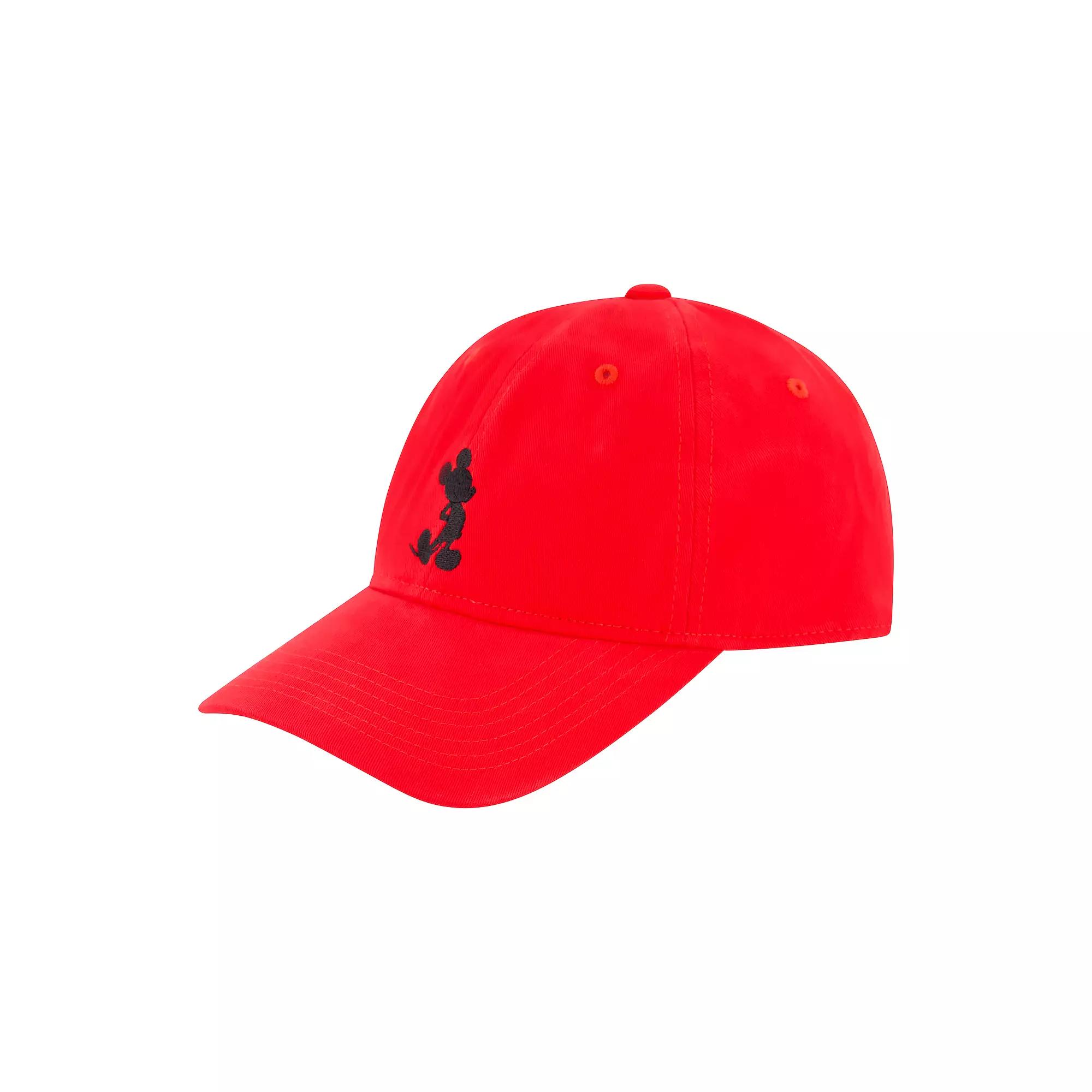 Disney's Mickey Mouse Adult Dad Cap, Red Product Image