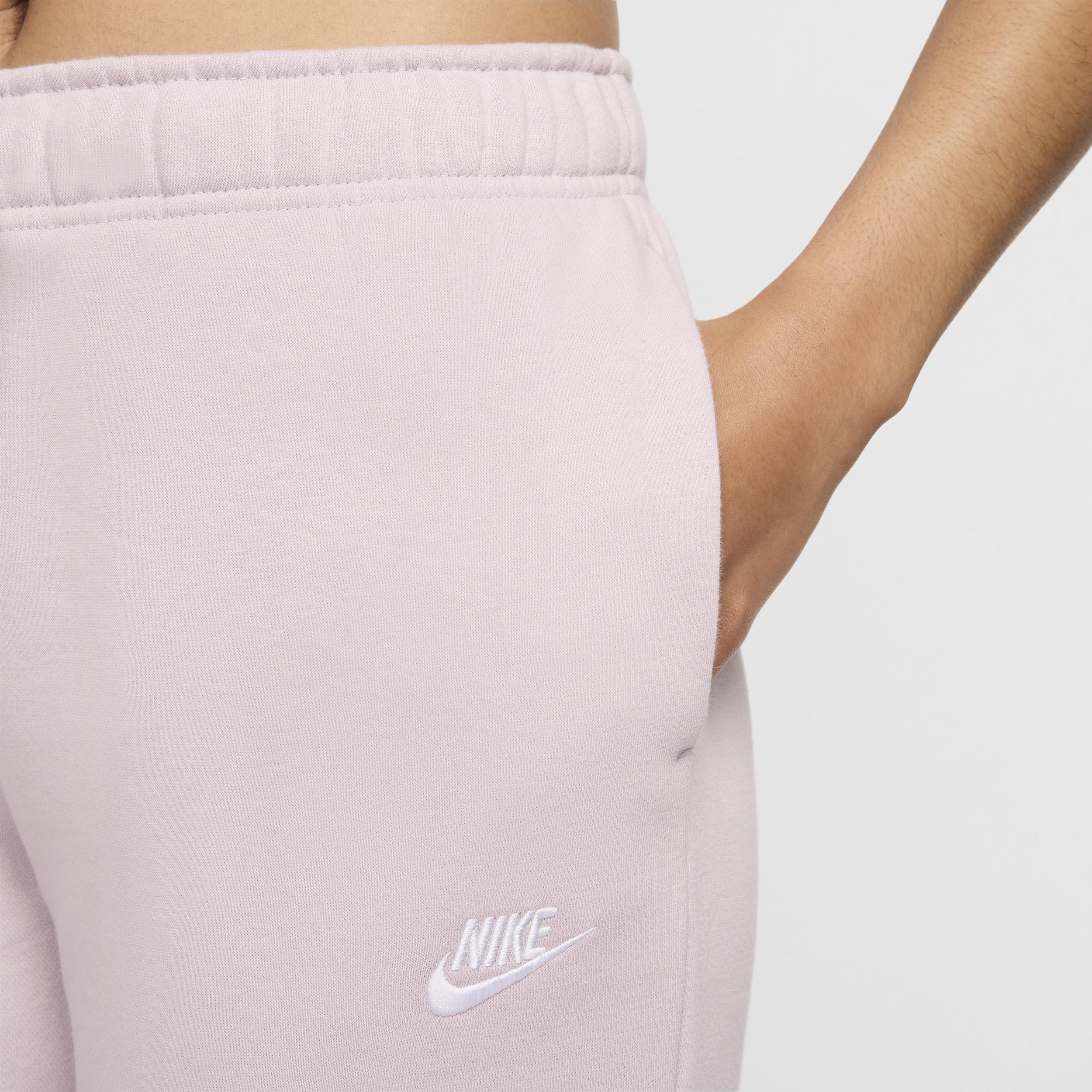 Womens Nike Sportswear Club Fleece Mid-Rise Jogger Pants Product Image
