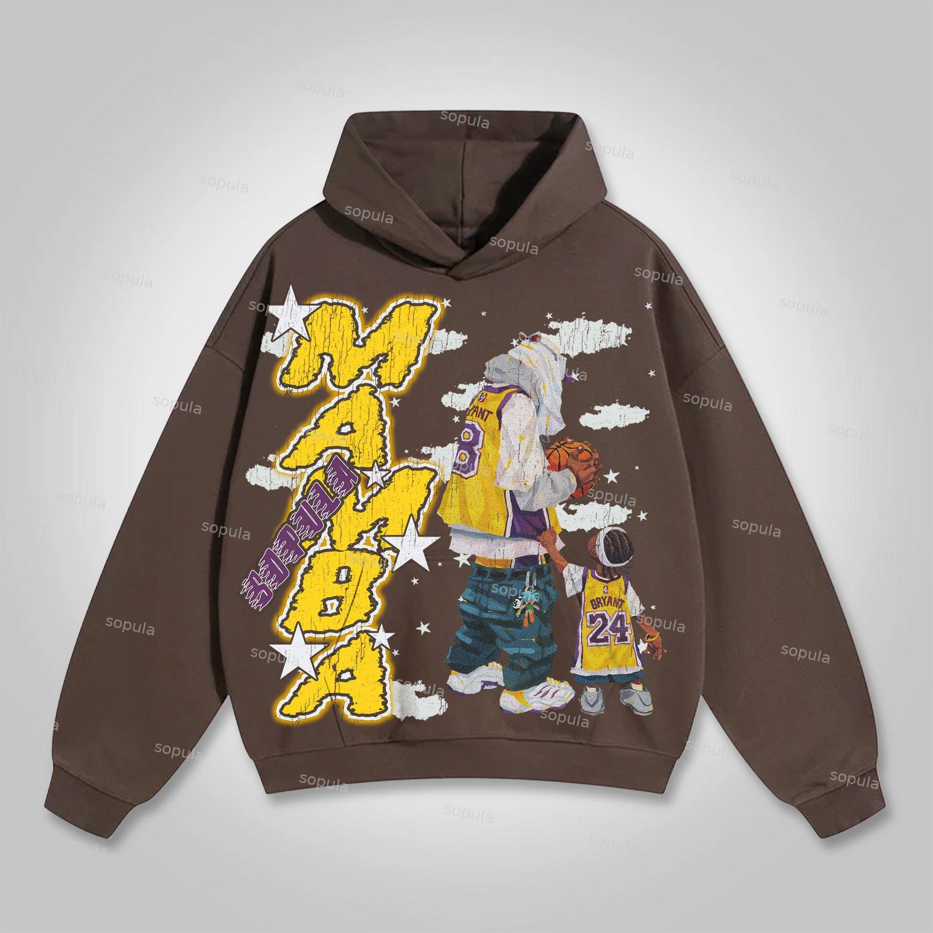 Sopula Mamba Never Fades Graphic Print Hoodie Product Image