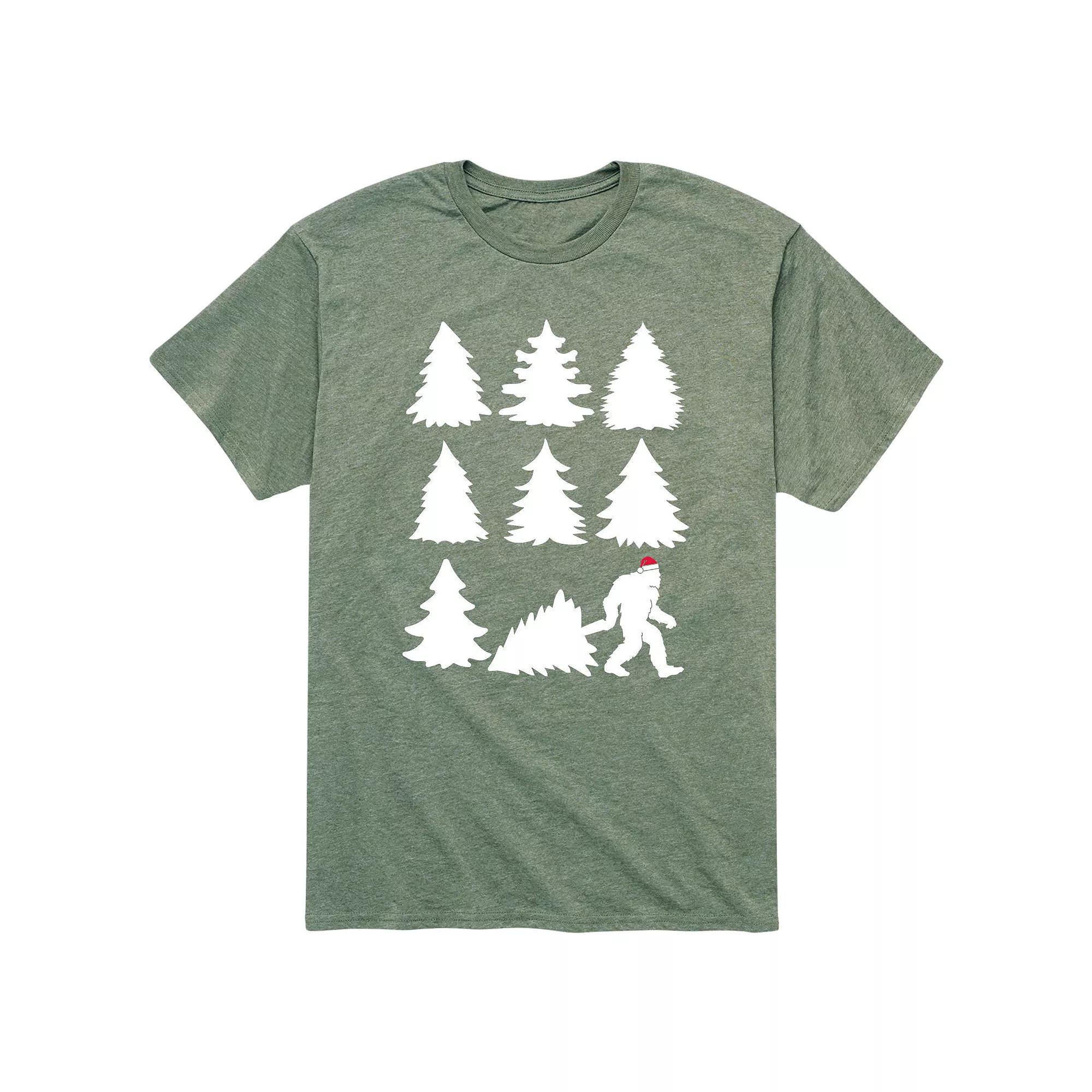 Men's Sasquatch Tree Tee,  Product Image
