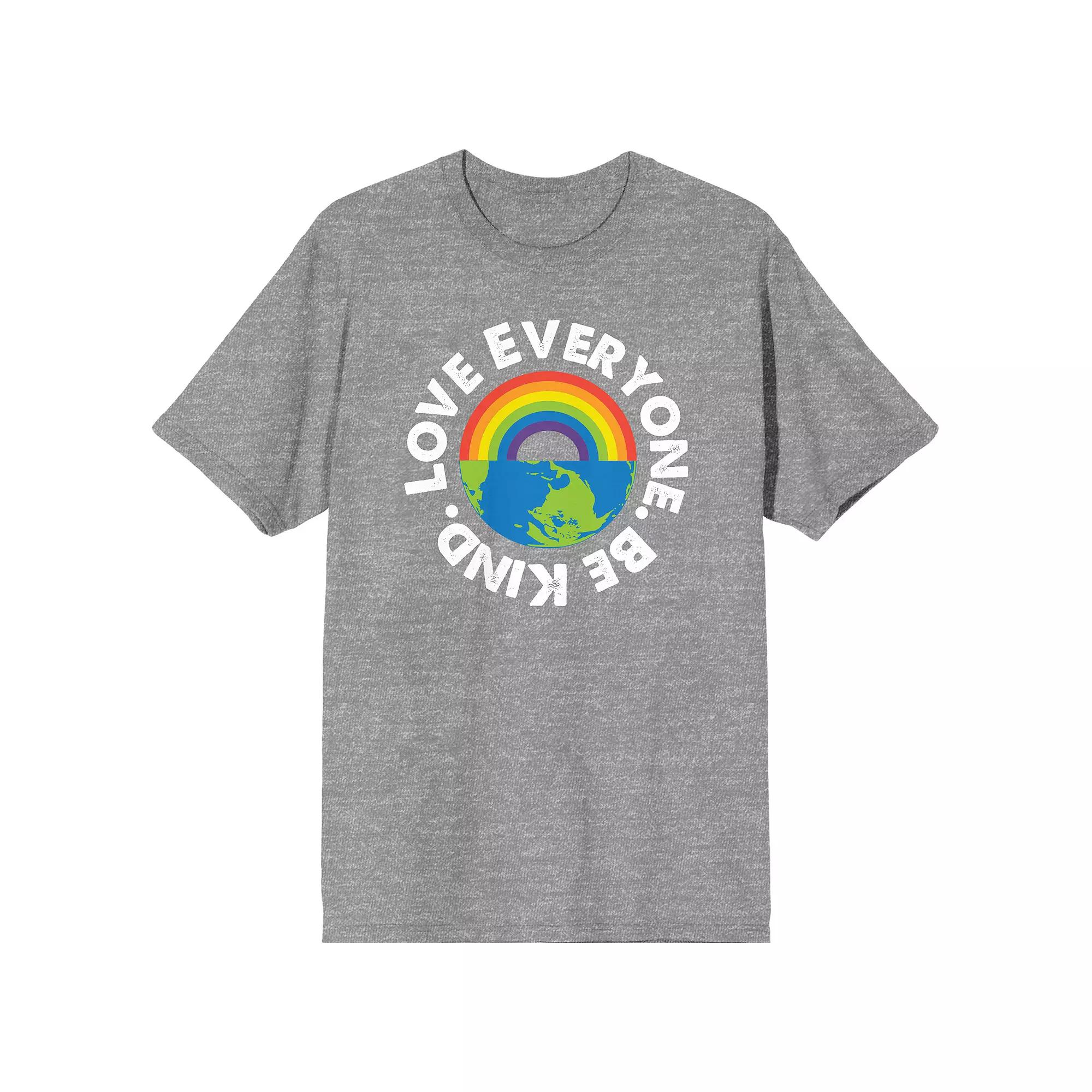 Men's Pride Love Everyone Be Kind Tee,  Product Image