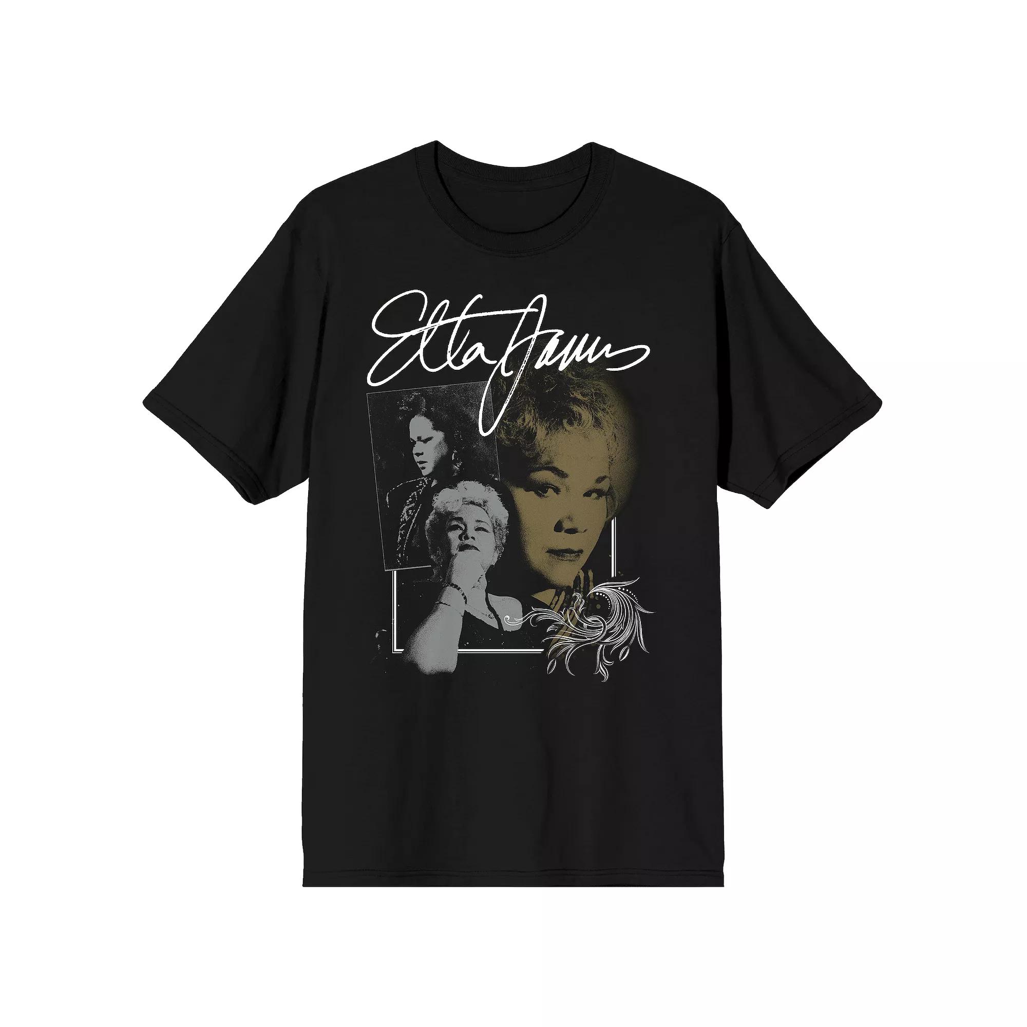 Men's Etta James Signature Short Sleeve Graphic Tee,  Product Image