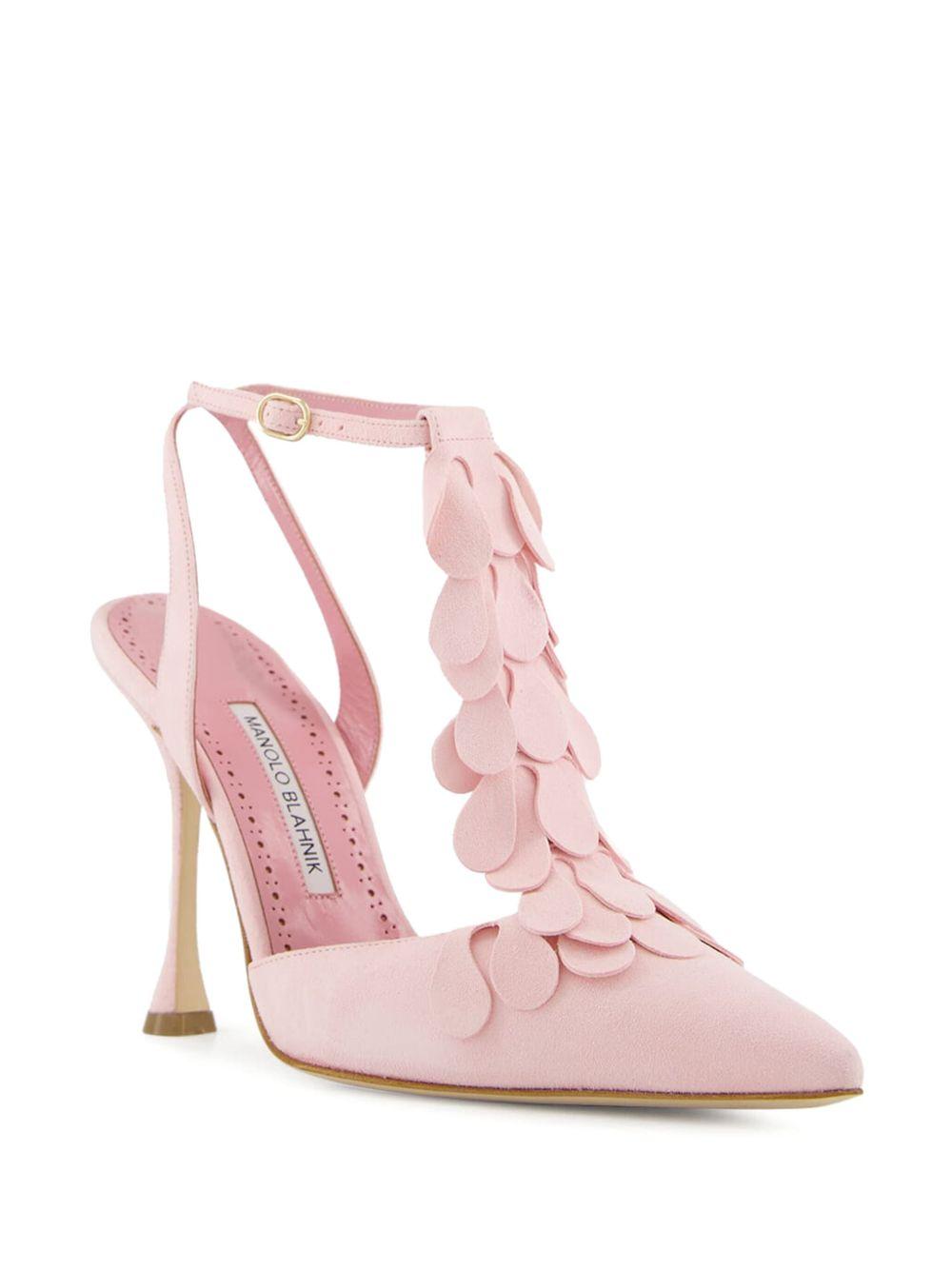 105mm Marwam petal-embellished pumps Product Image