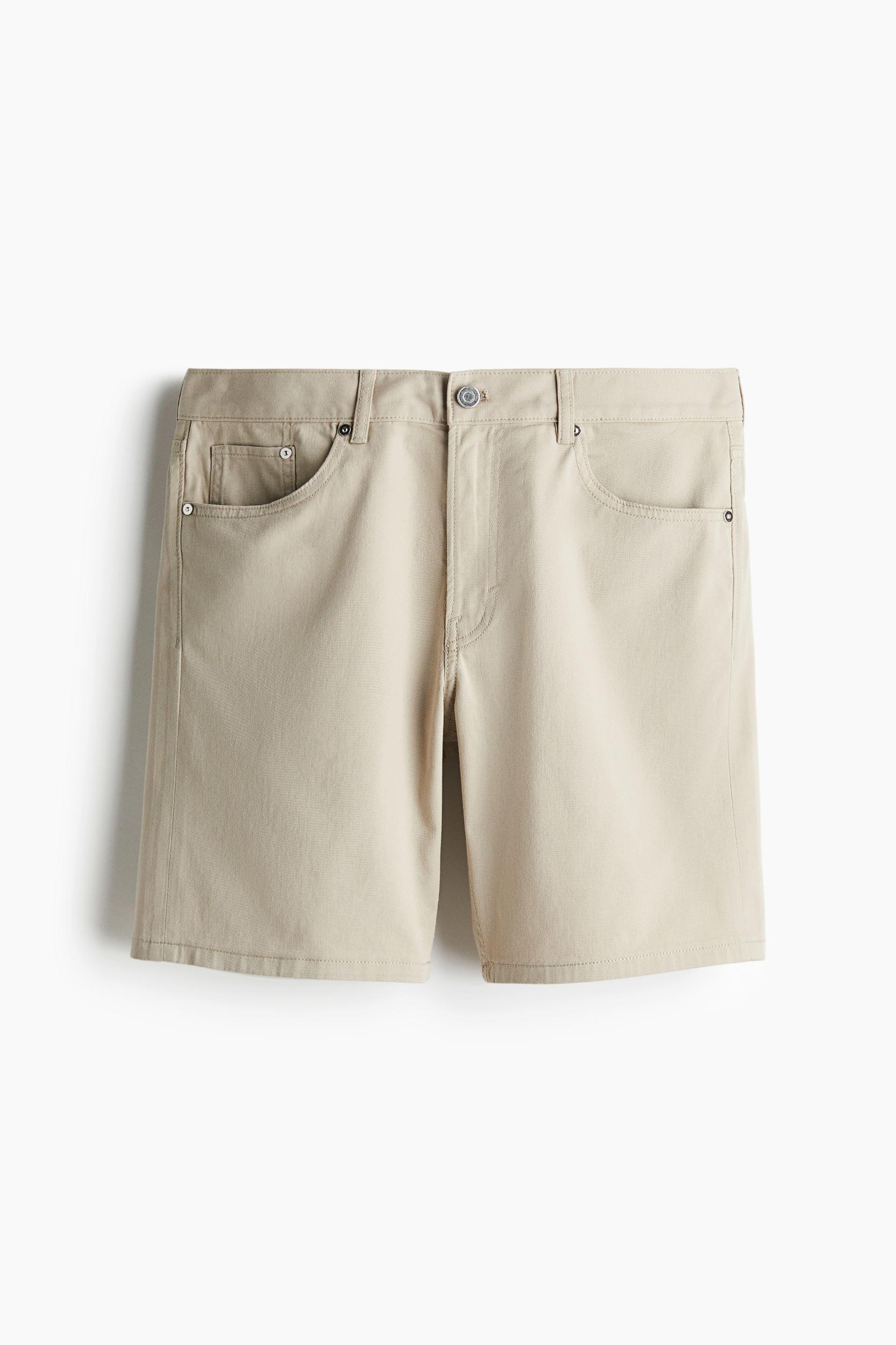 Regular-Fit Twill Shorts Product Image