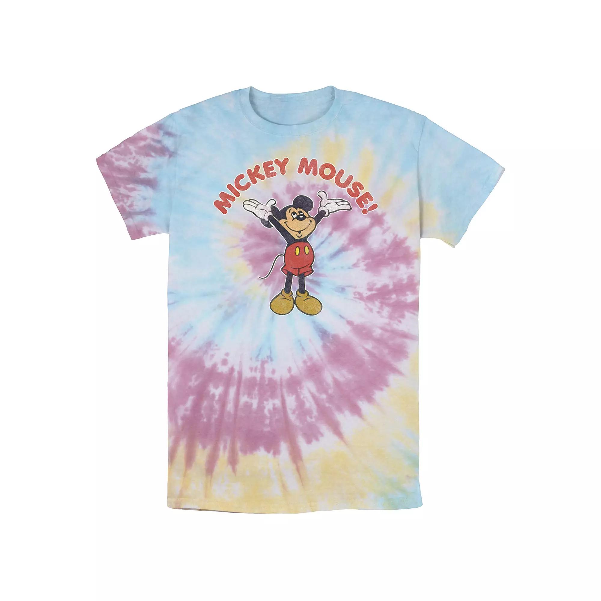 Men's Disney Mickey And Friends Mickey Retro Bomabrd Wash Tee,  Product Image