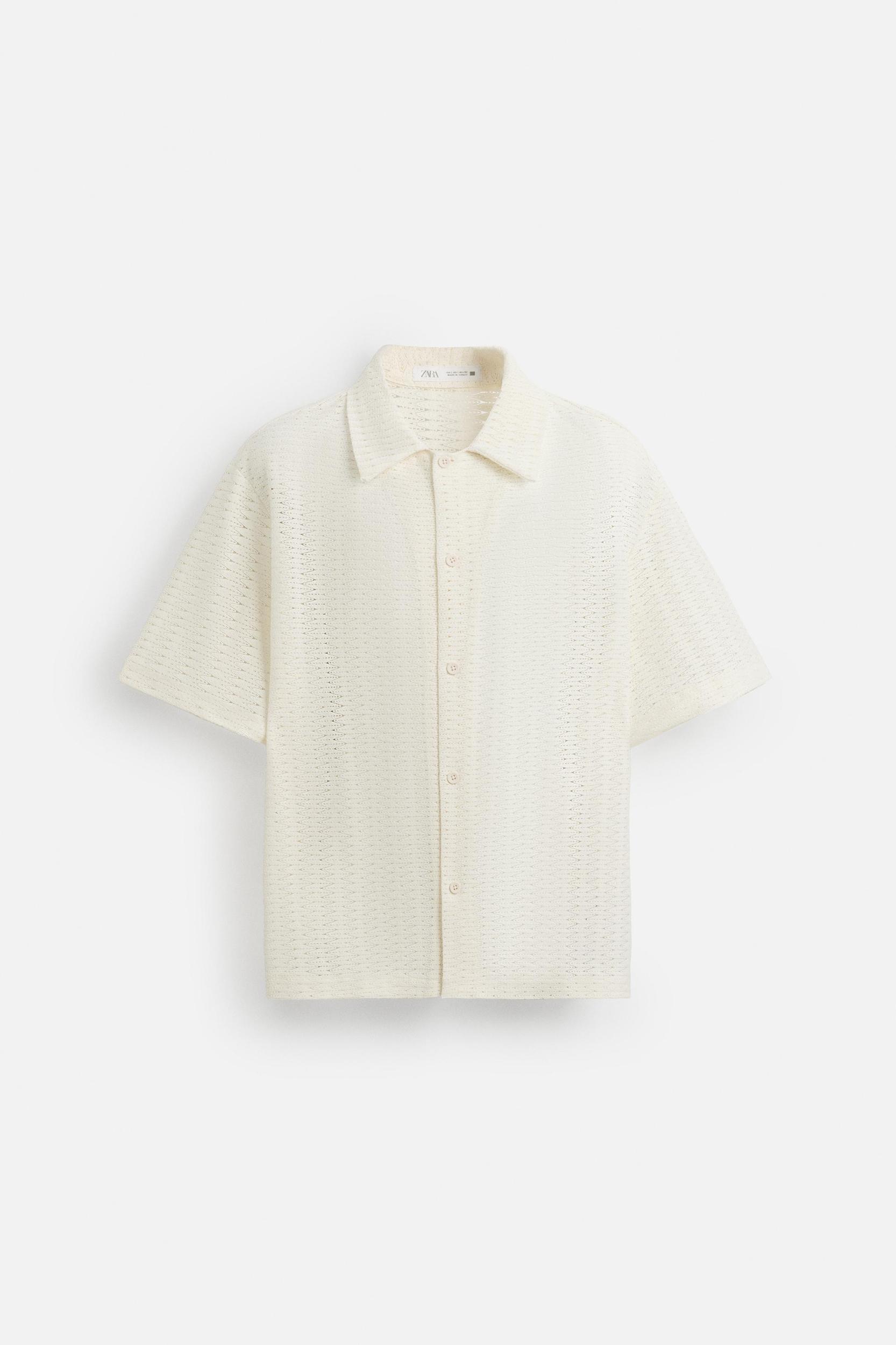 GEOMETRIC JACQUARD SHIRT Product Image