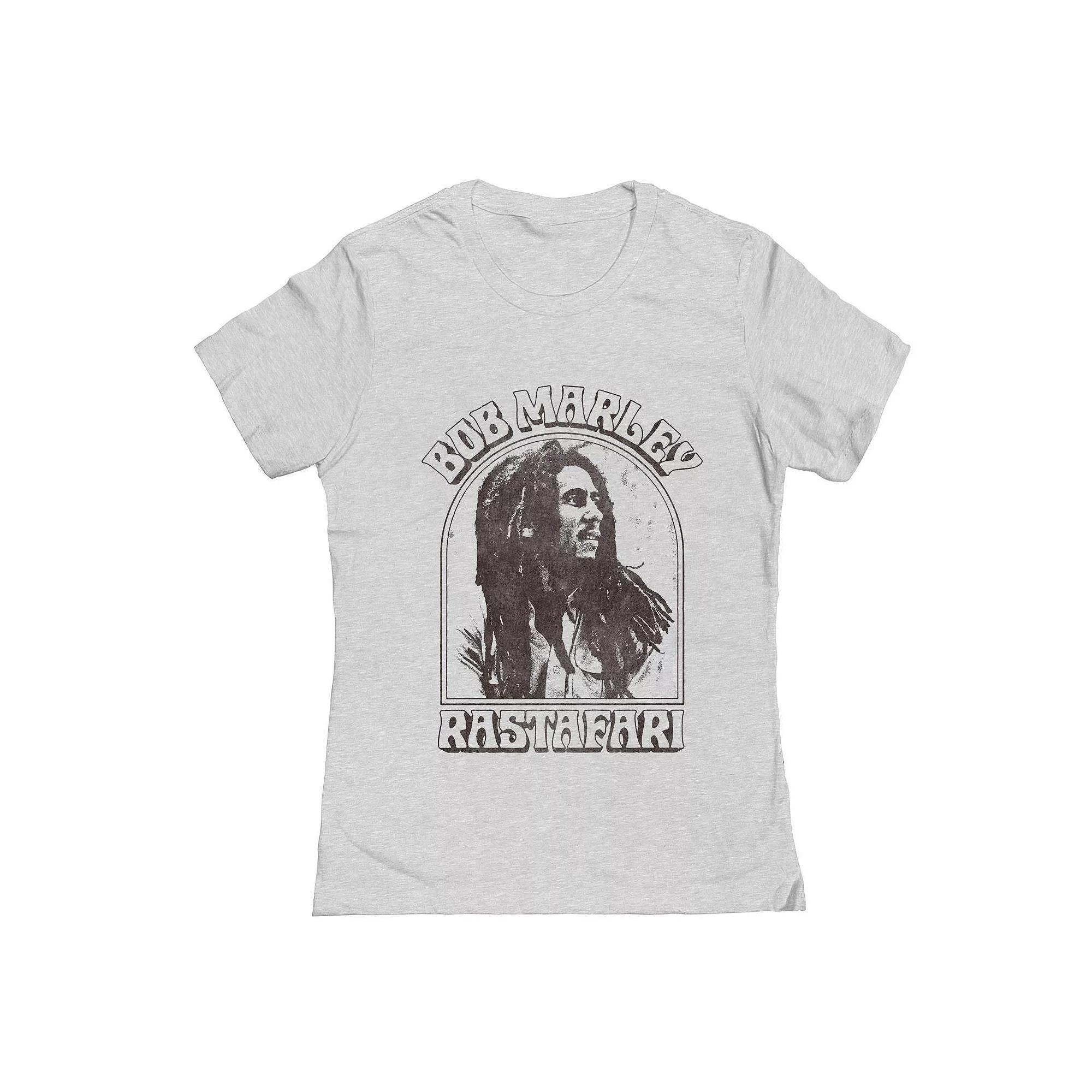 Junior's Bob Marley Rastafari Portrait Graphic Tee, Women's,  Product Image