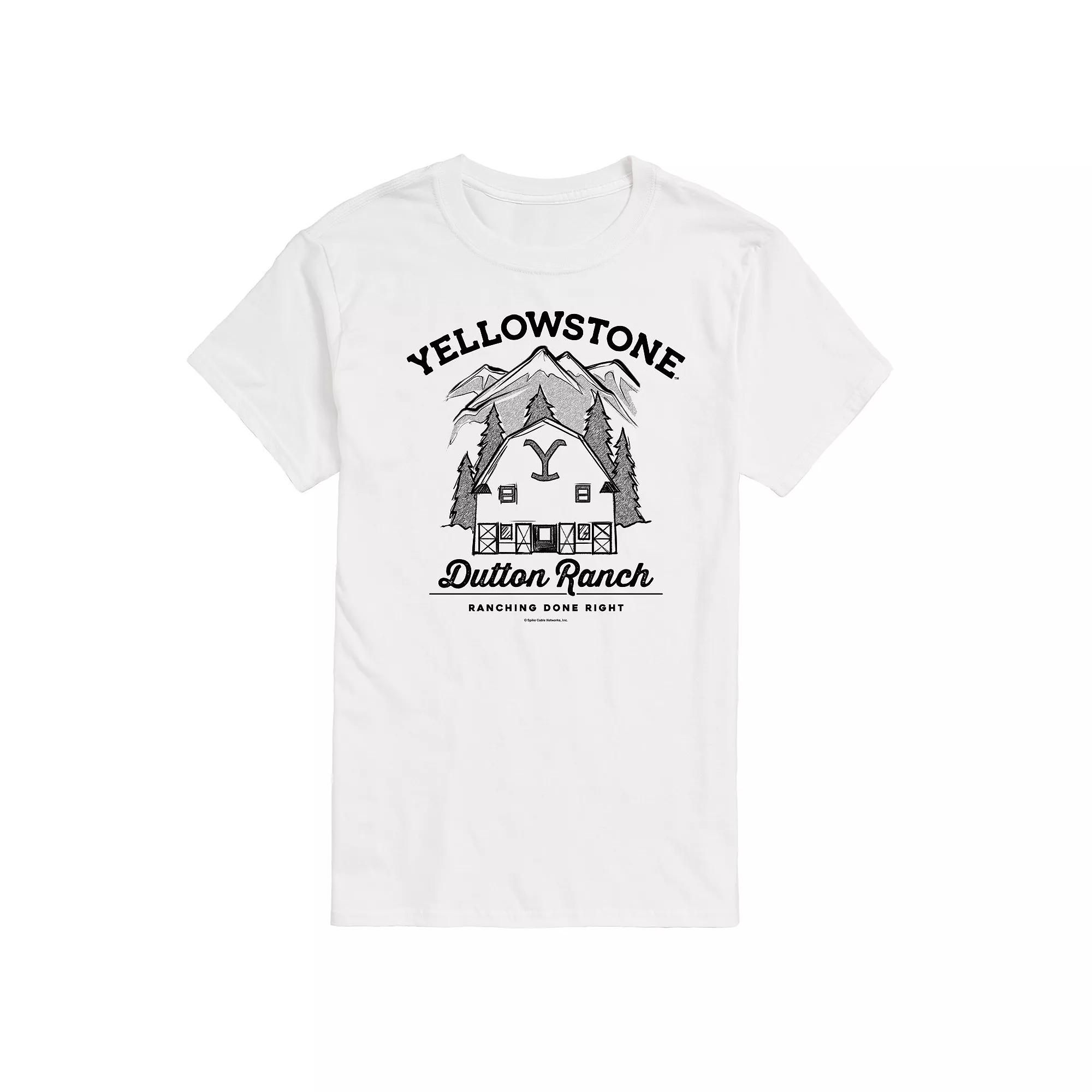 Men's Yellowstone Dutton Ranch Graphic Tee,  Product Image