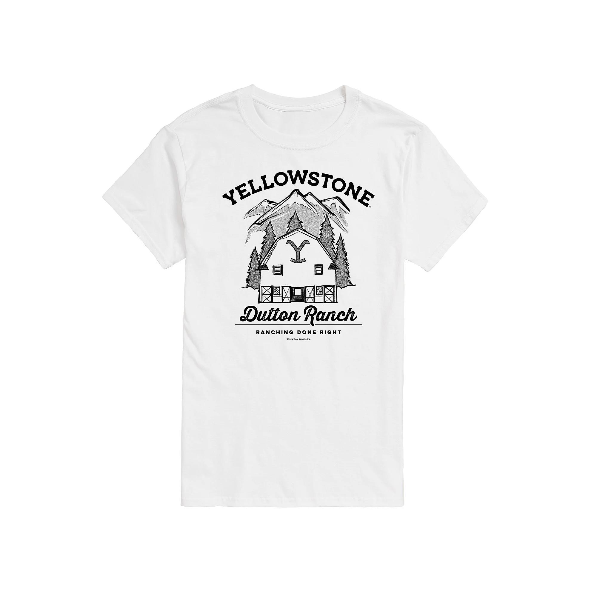 Men's Yellowstone Dutton Ranch Graphic Tee,  Product Image