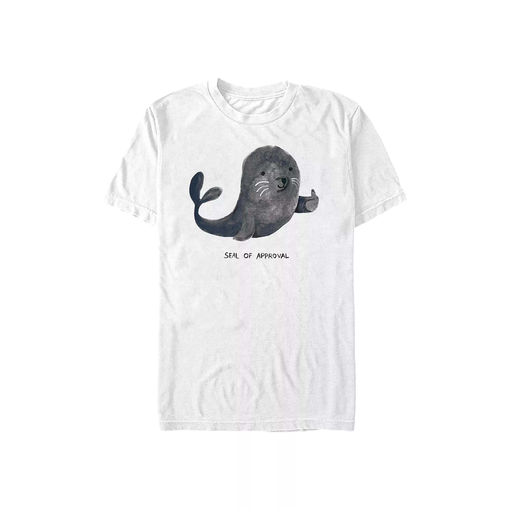 Big & Tall Seal Of Approval Graphic Tee, Men's,  Product Image