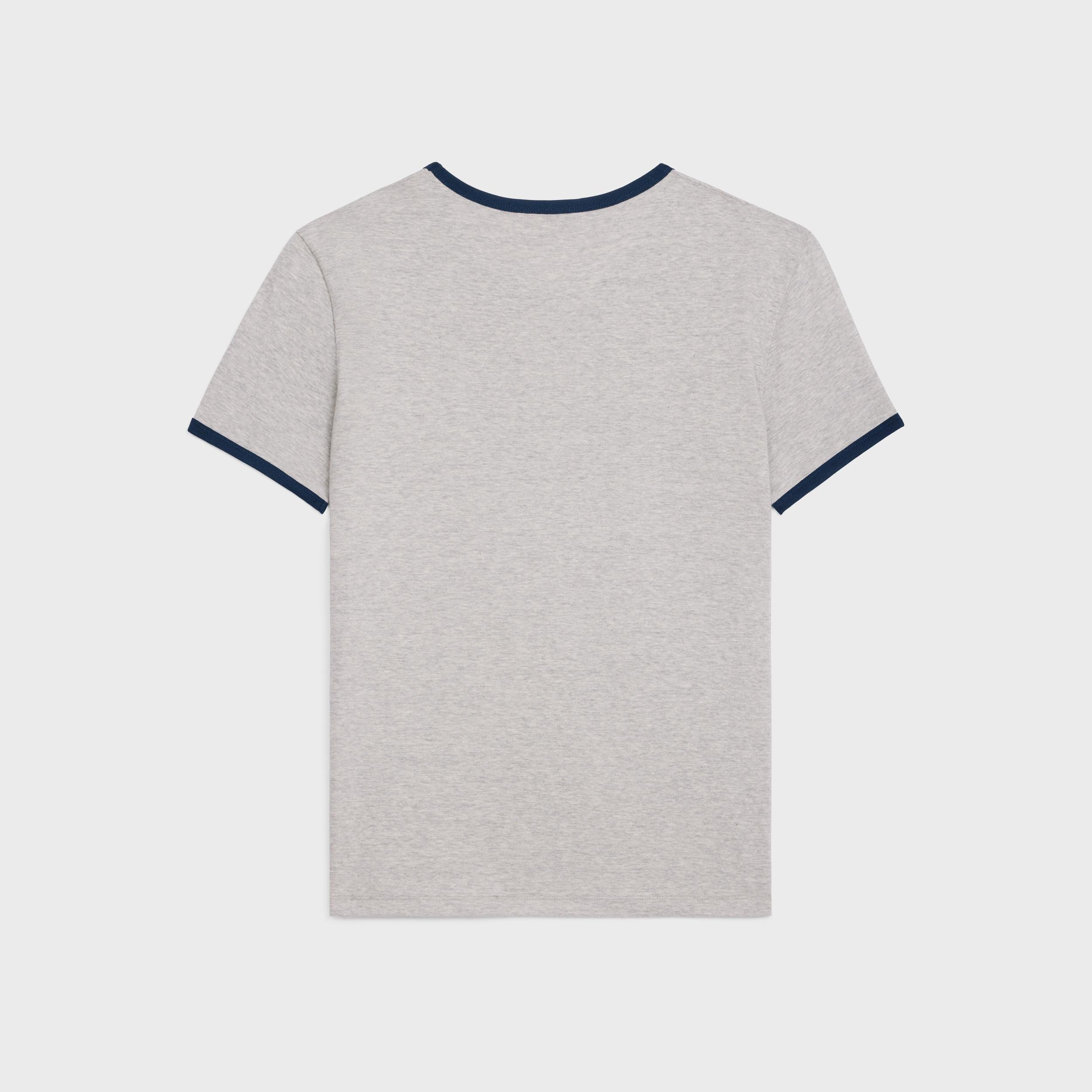 celine regular t-shirt in cotton jersey Product Image