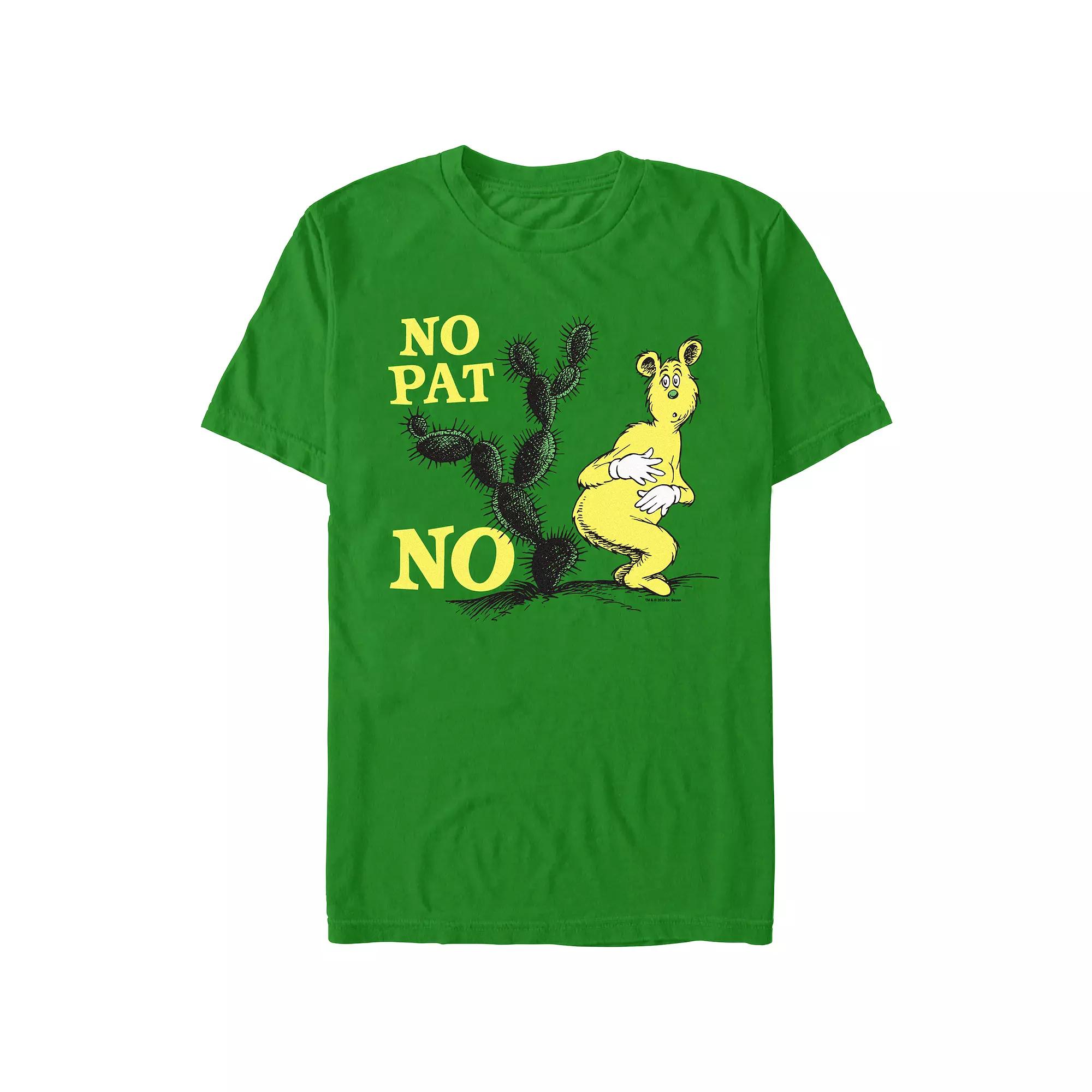 Men's Dr. Seuss No Pat No Graphic Tee,  Product Image