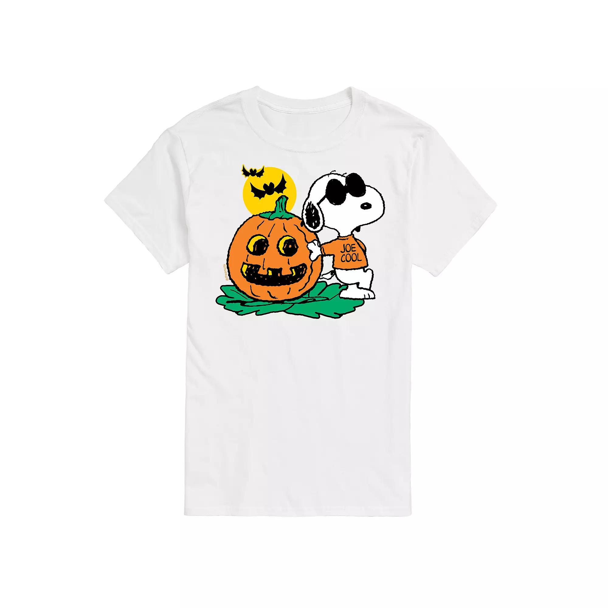 Big & Tall Peanuts Joe Cool Pumpkin Tee, Men's,  Product Image