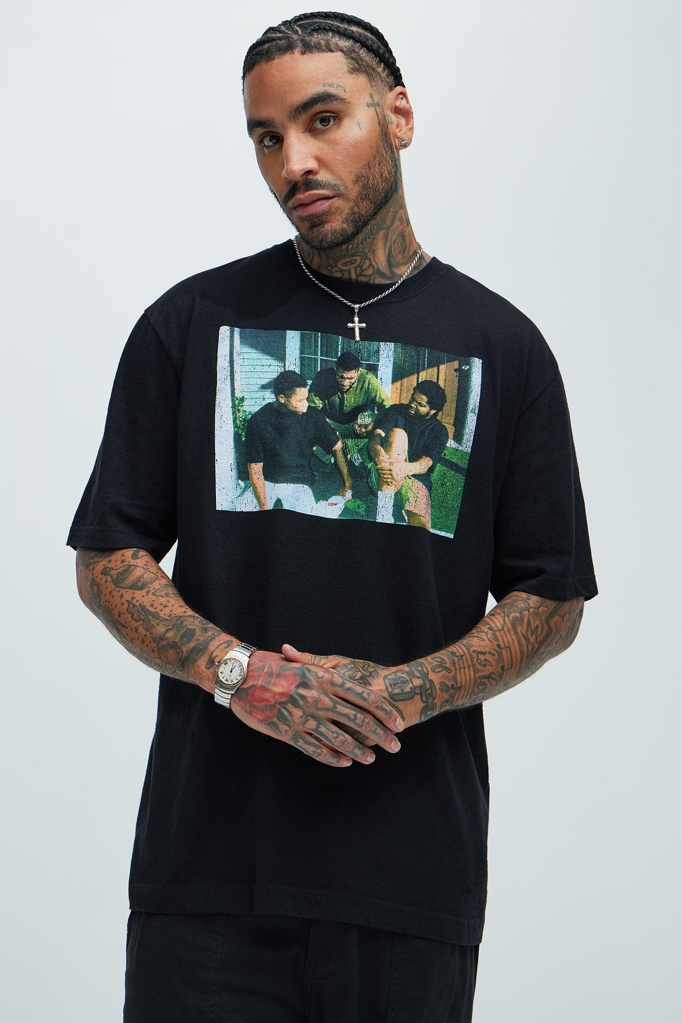 Boyz N The Hood Once Upon A Time Oversized Short Sleeve Tee - Black Product Image