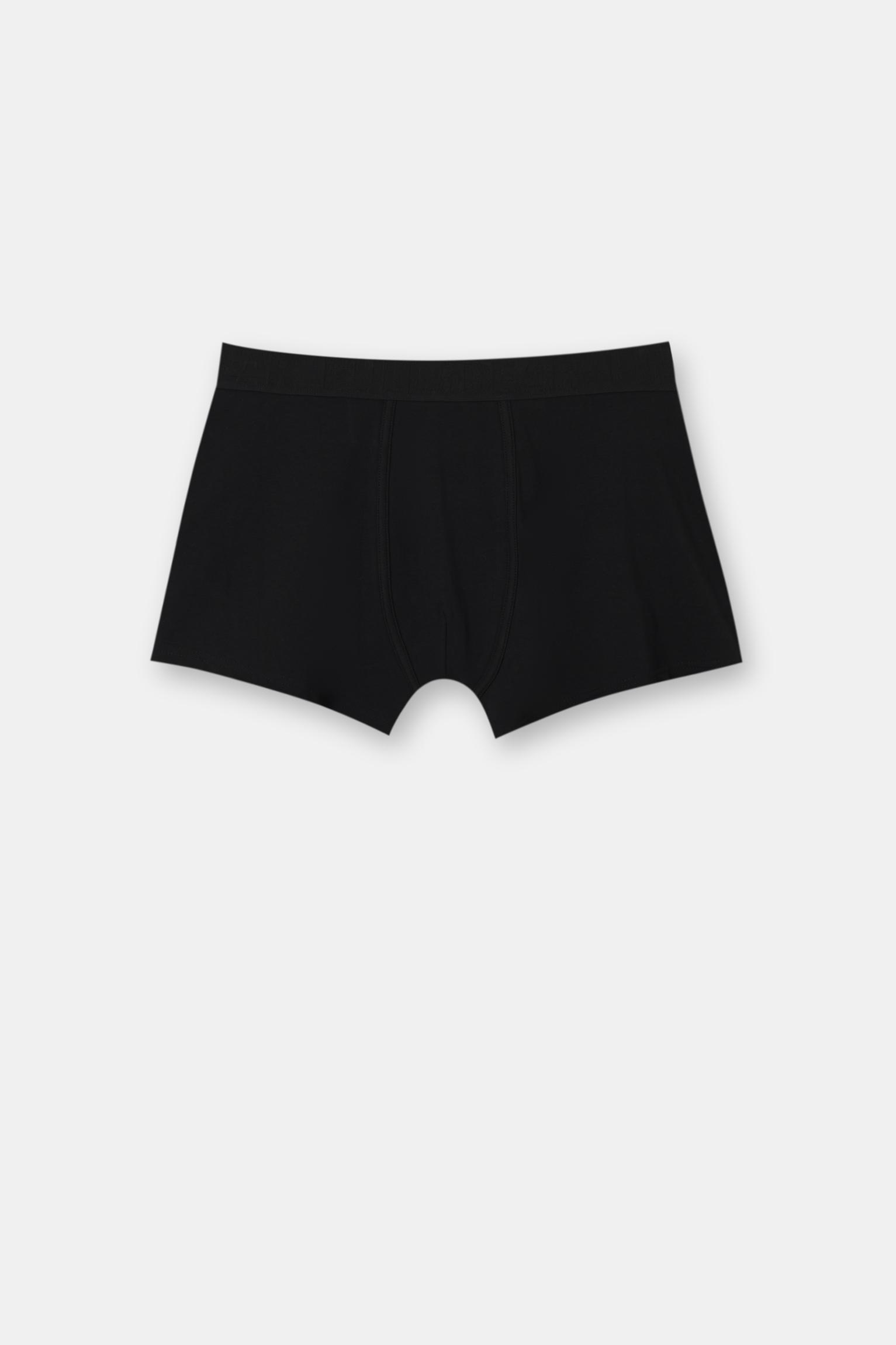 3-pack of basic black boxers Product Image
