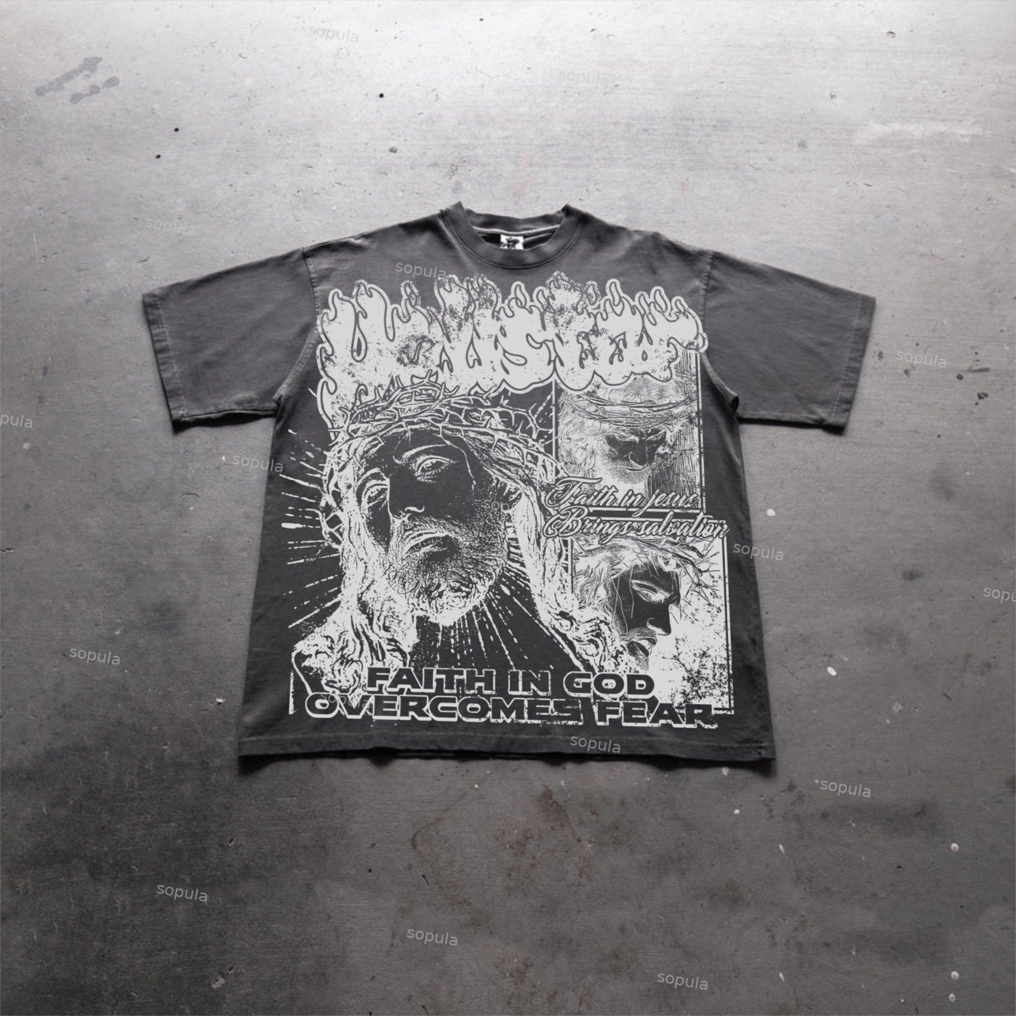 Vintage Chase Money Graphic Cotton T-Shirt Product Image