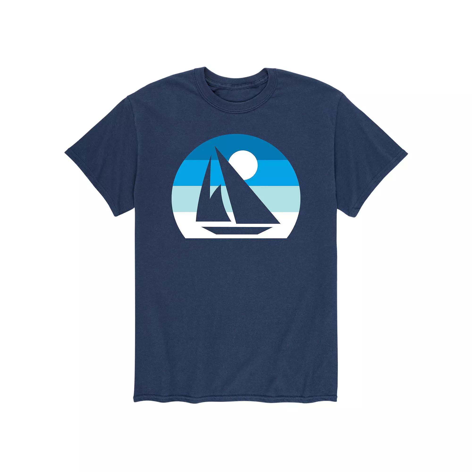 Men's Sailing Sunset Tee,  Product Image