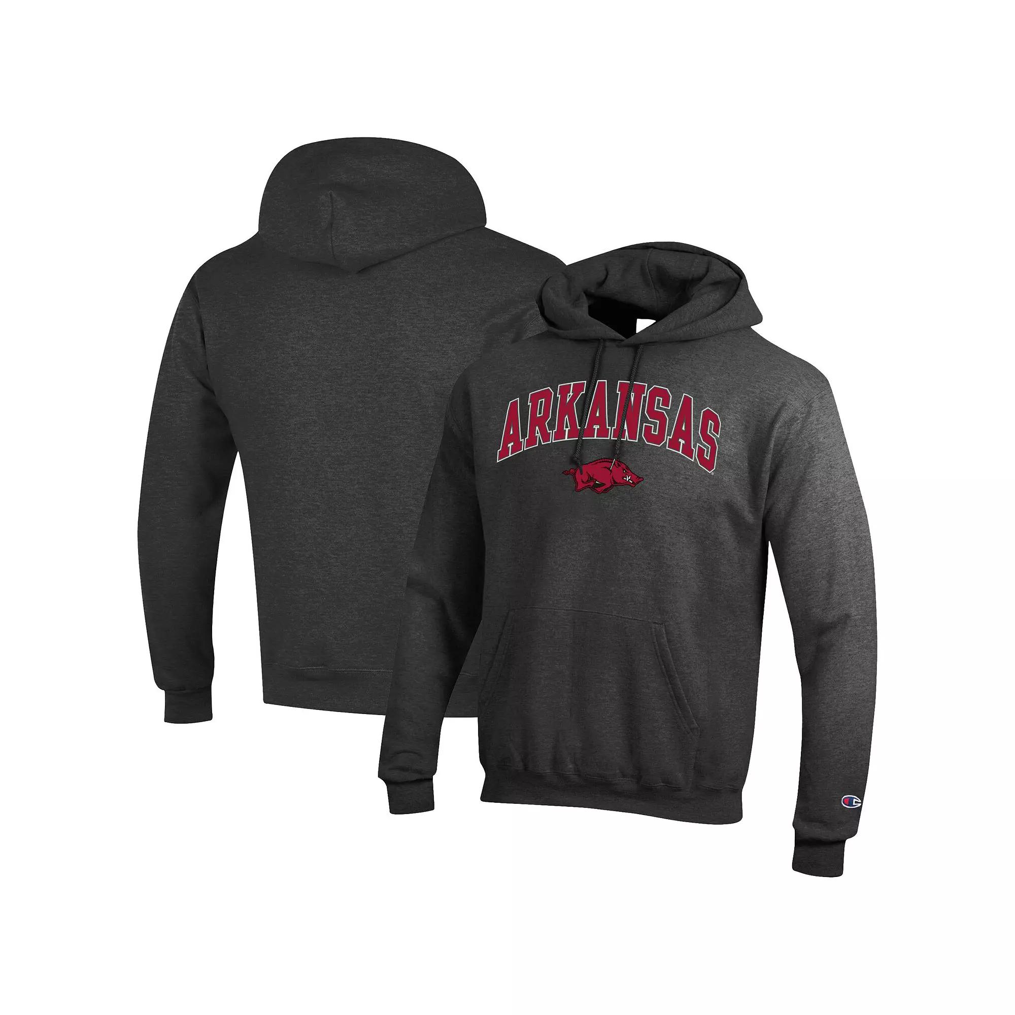 Men's Champion Red Cornell Big Red Basic Arch Fleece Pullover Hoodie,  Product Image