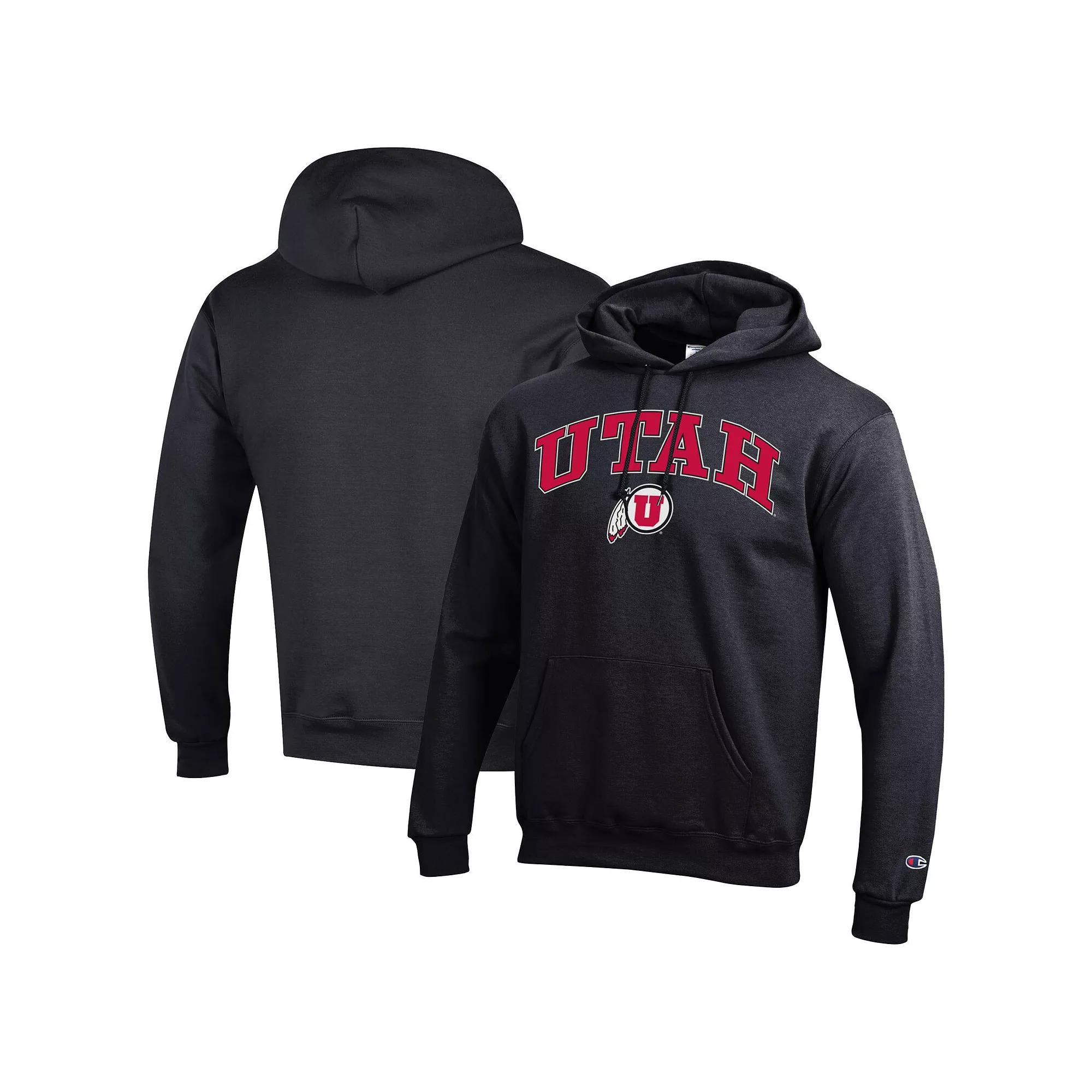 Men's Champion Purple Clemson Tigers Basic Arch Fleece Pullover Hoodie,  Product Image