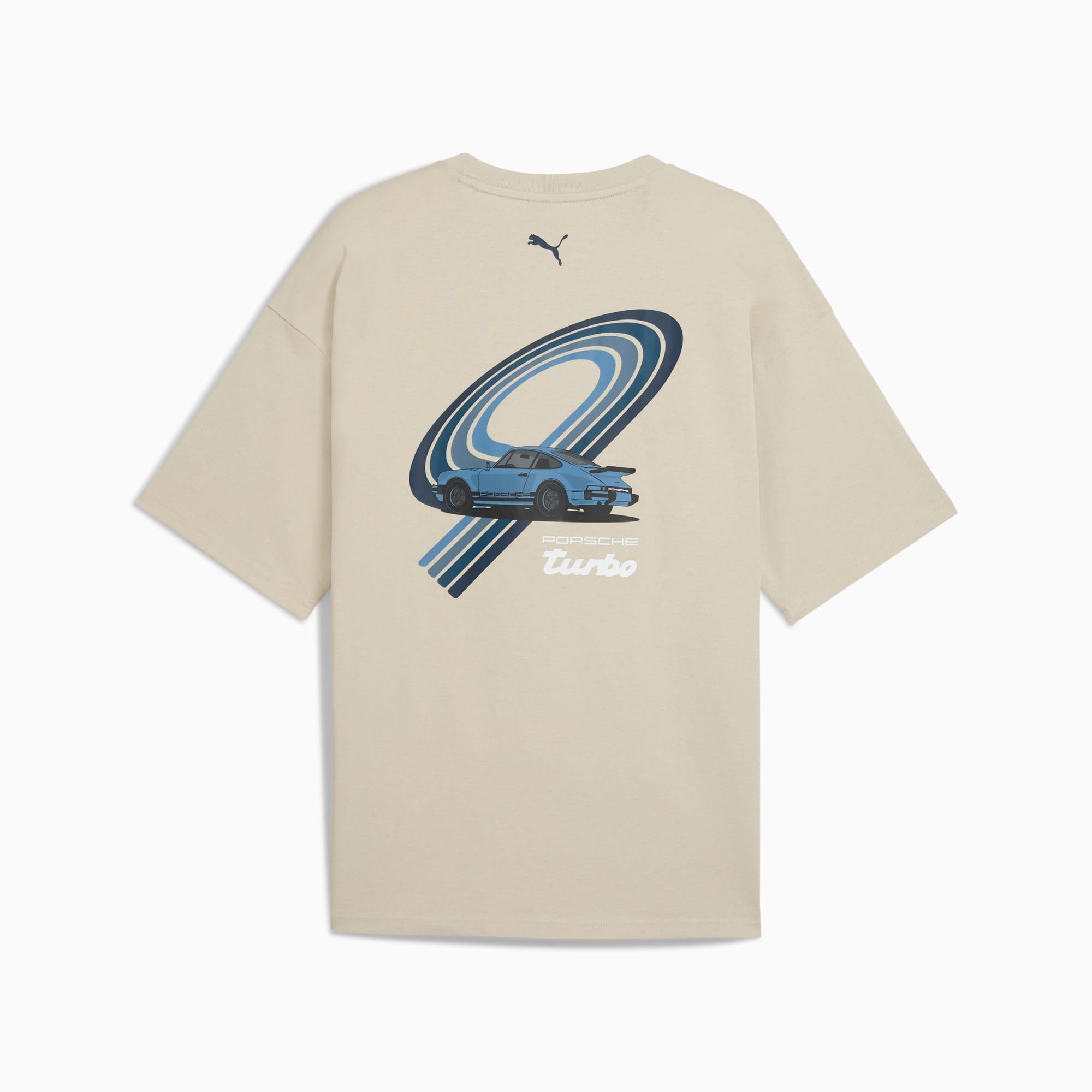 Porsche Legacy Turbo Men's Graphic Tee Product Image