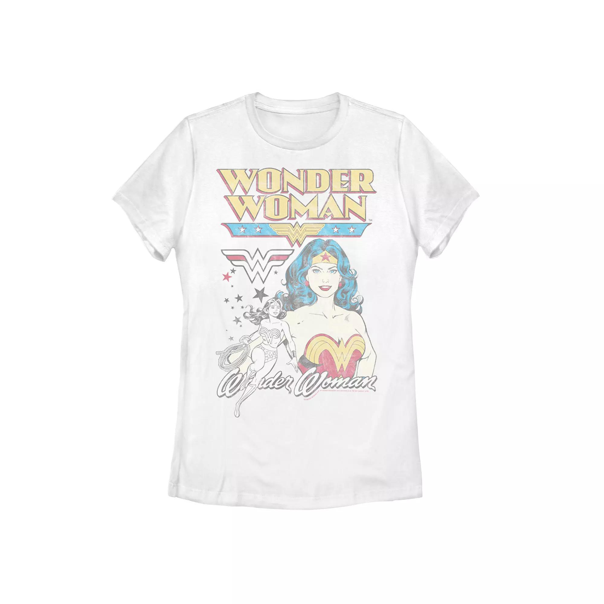 Juniors' DC Comics Wonder Woman Vintage Graphic Tee, Girl's,  Product Image