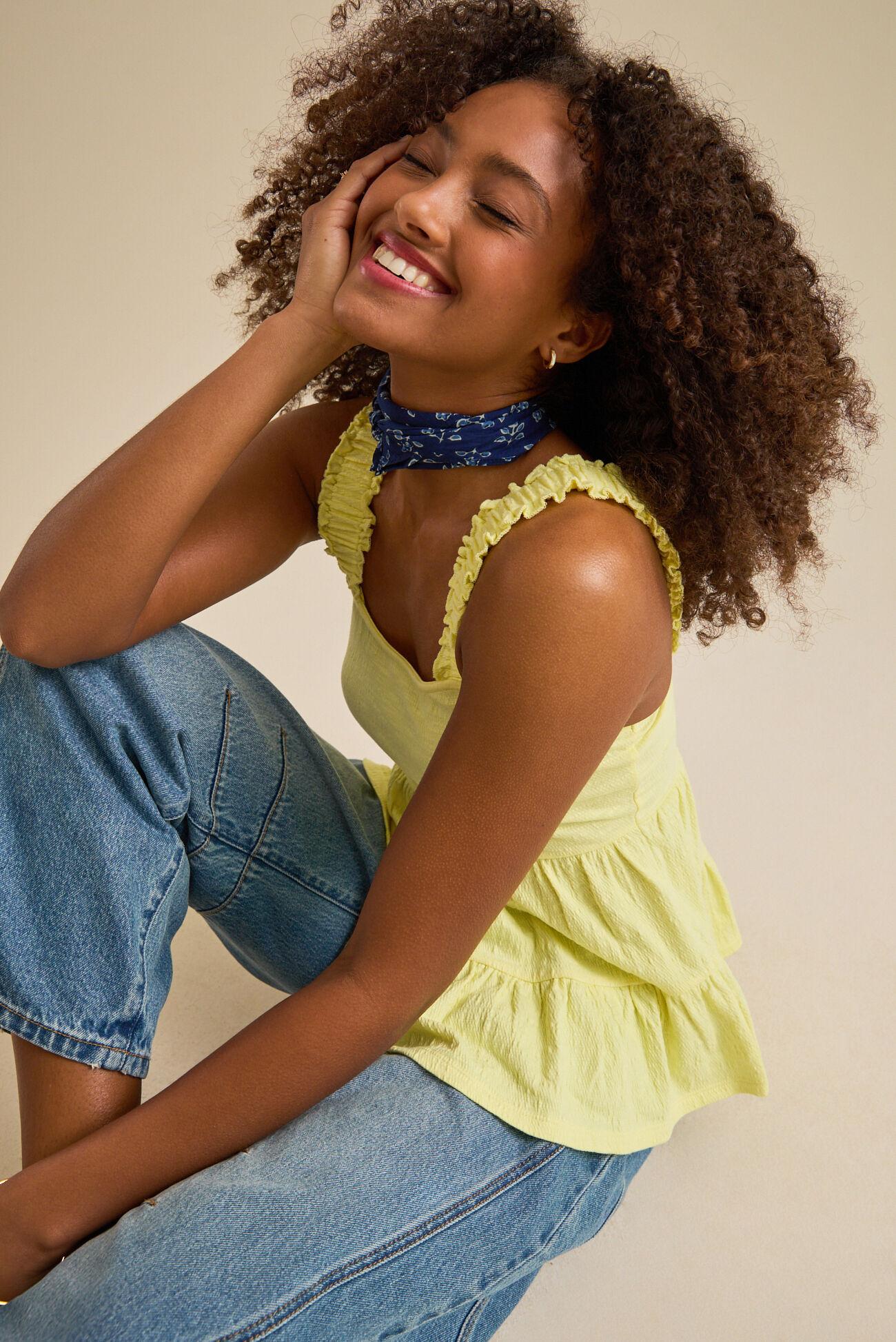 Kelly Tiered Tank Top Product Image