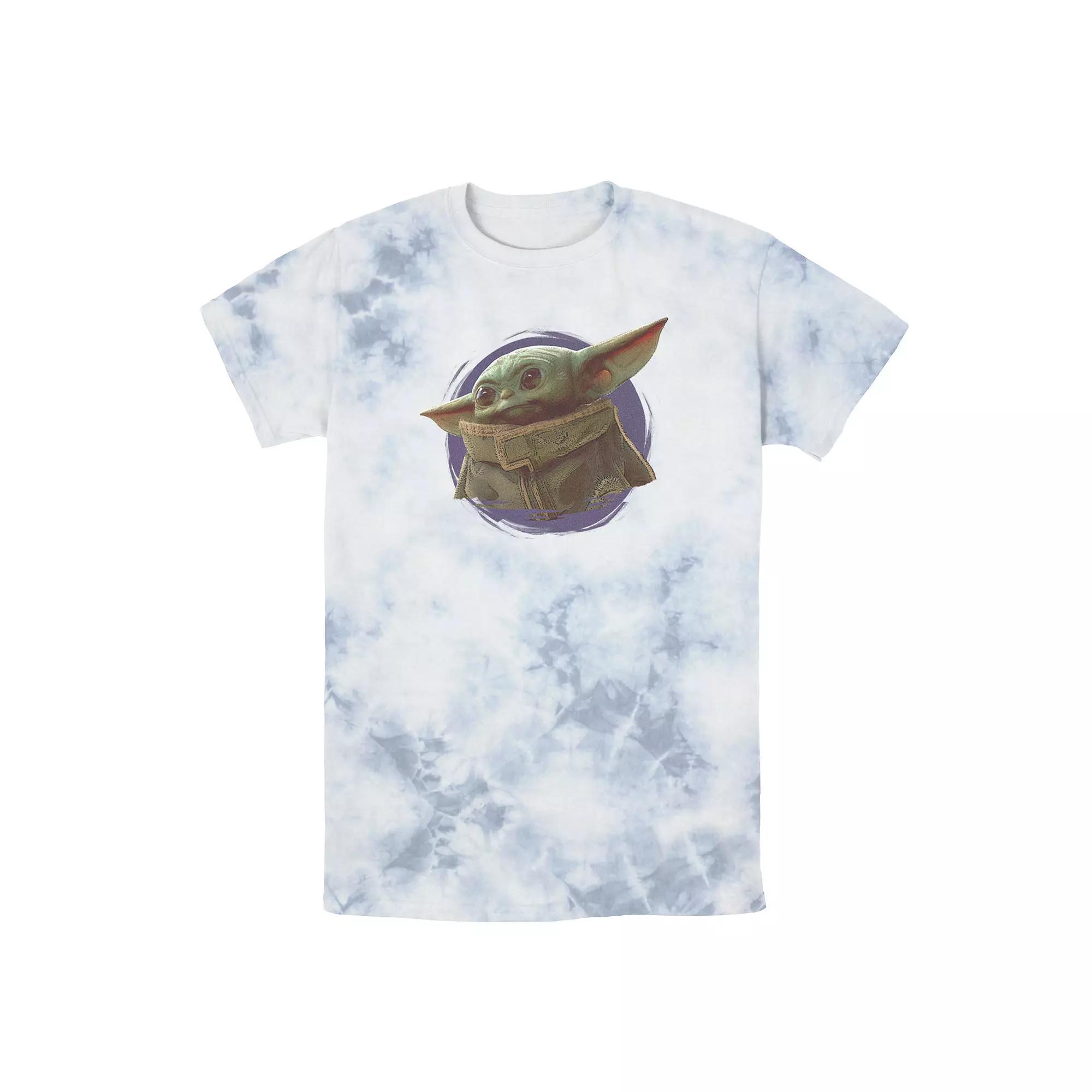 Men's Star Wars The Mandalorian The Child Purple Smoke Tee, Boy's,  Product Image