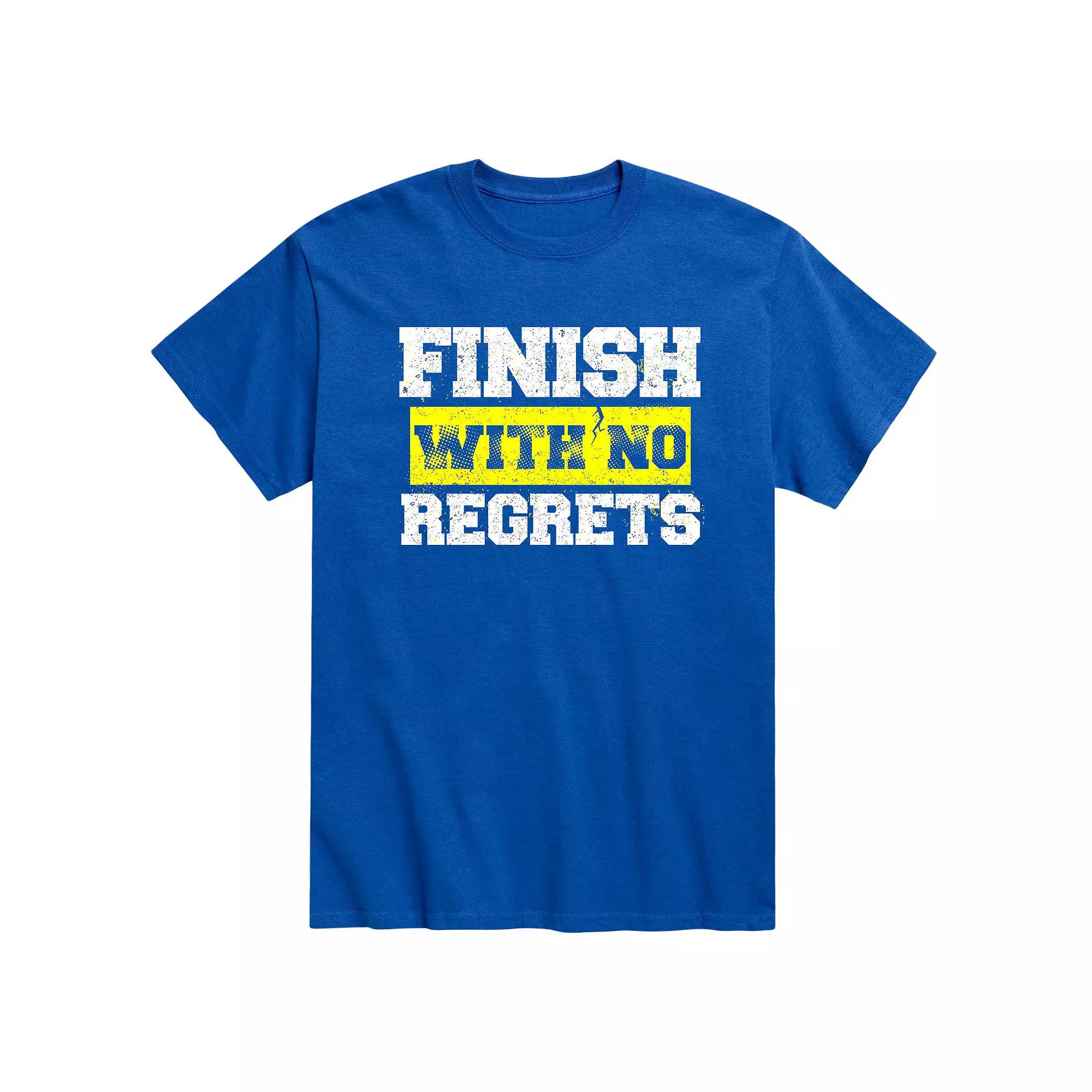 Men's Finish With No Regrets Graphic Tee,  Product Image