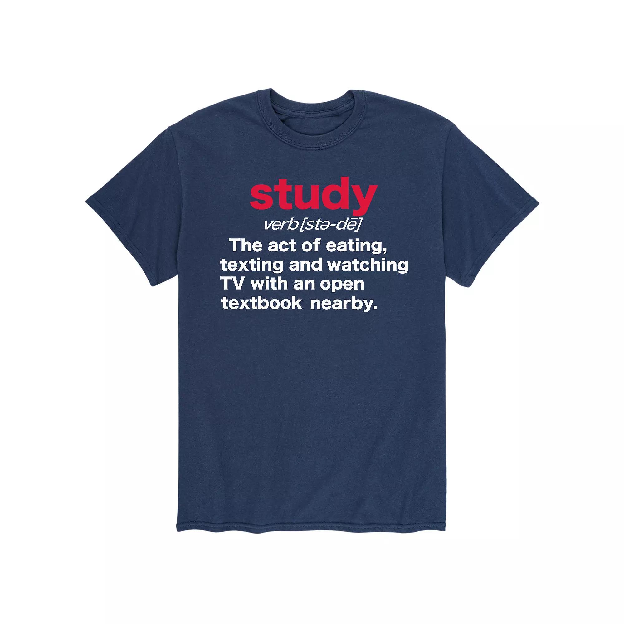 Men's Study Definition Tee,  Product Image