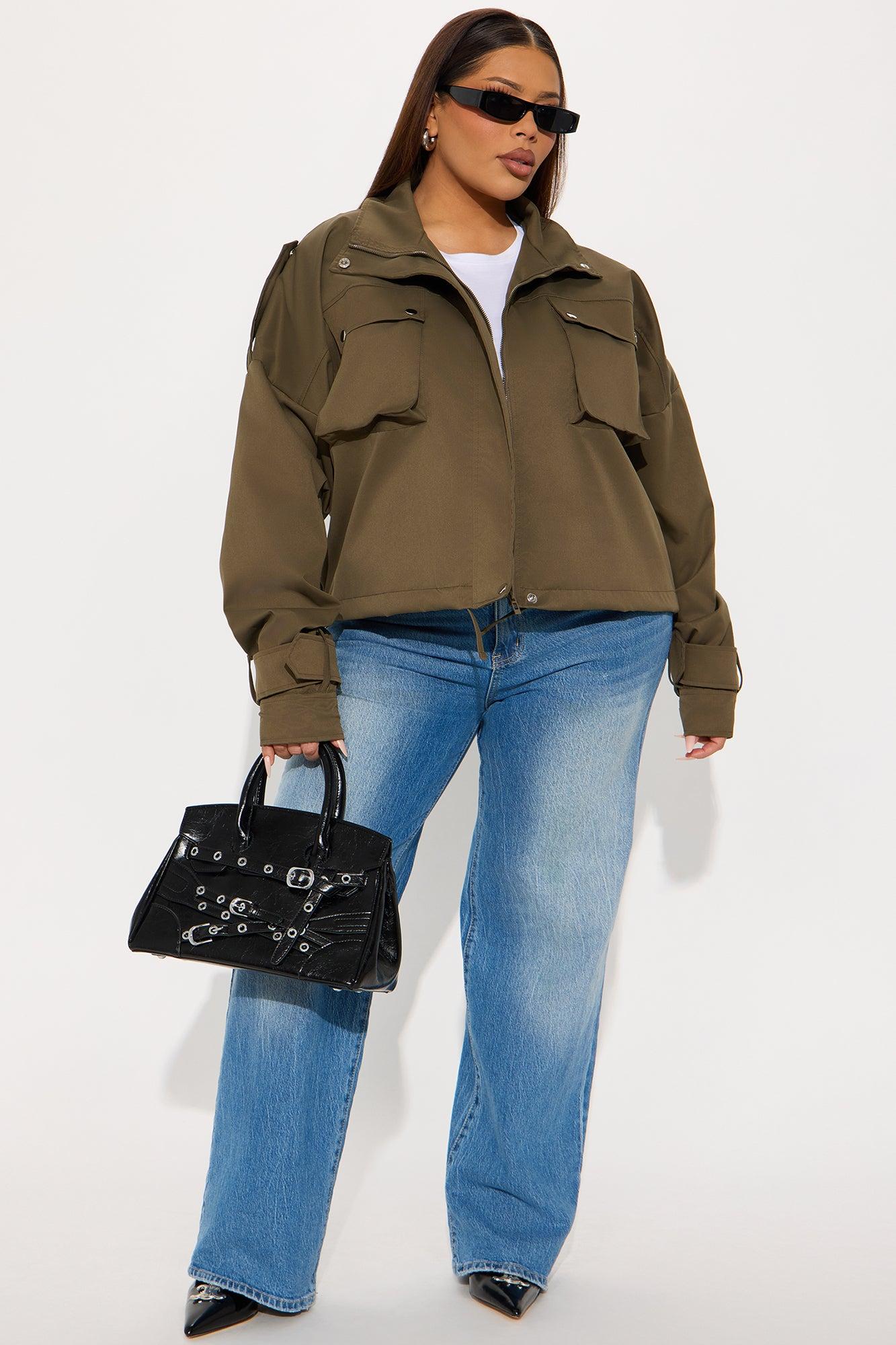 Kimberly Utility Jacket - Olive Product Image