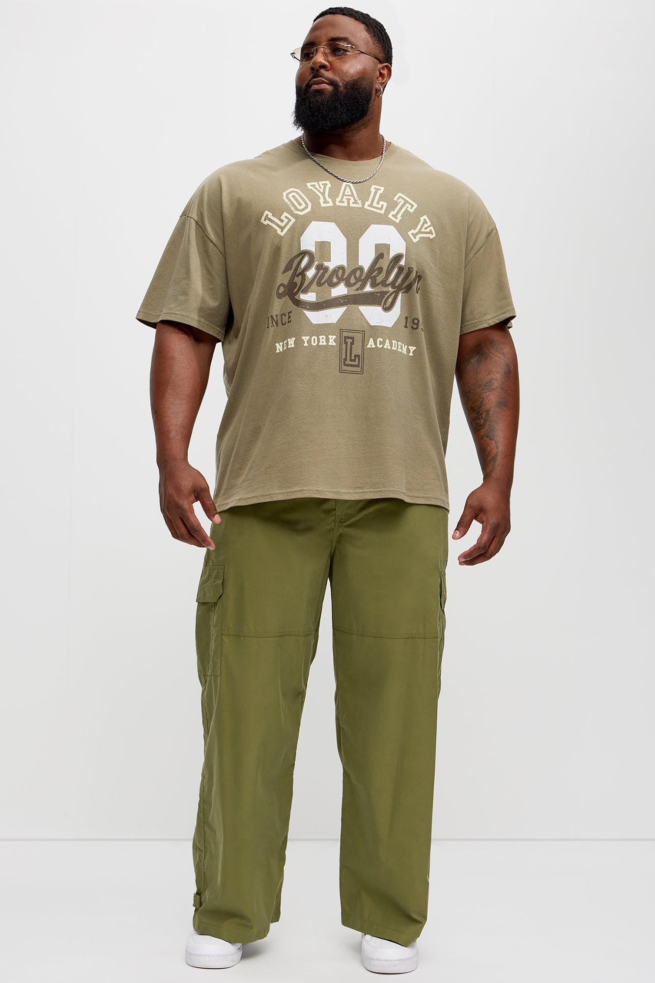 Brooklyn Loyalty Oversized Short Sleeve Tee - Olive Product Image