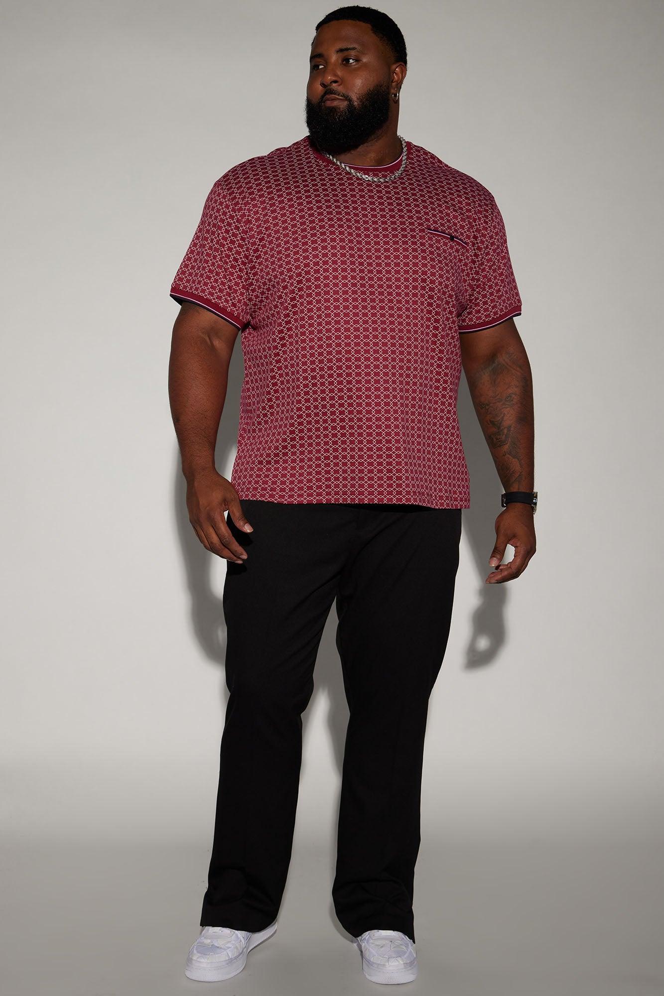Grindin Short Sleeve Tee - Burgundy Product Image