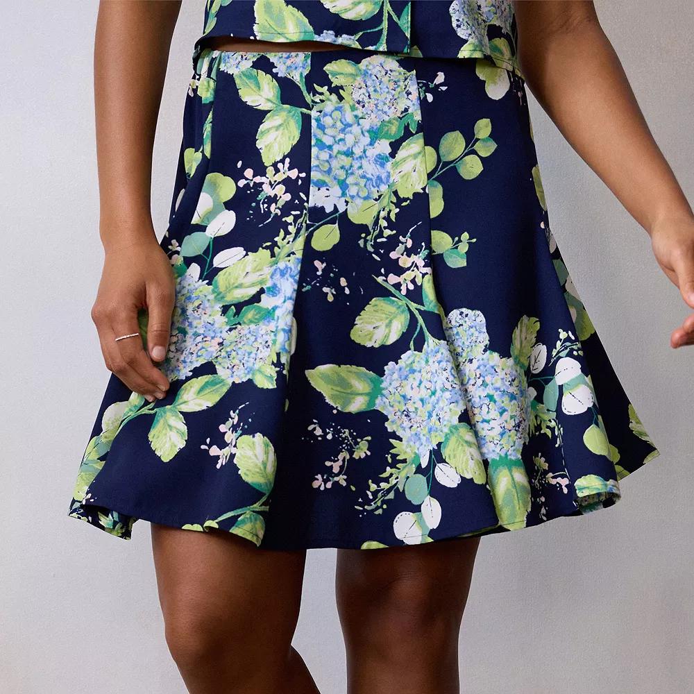 Women's LC Lauren Conrad Paneled Mini Skirt,  Product Image