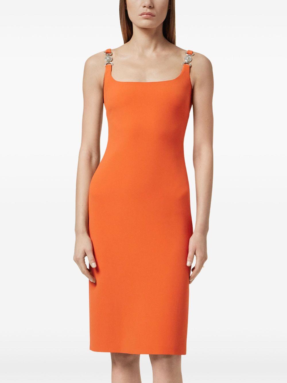 scoop-neck midi dress Product Image
