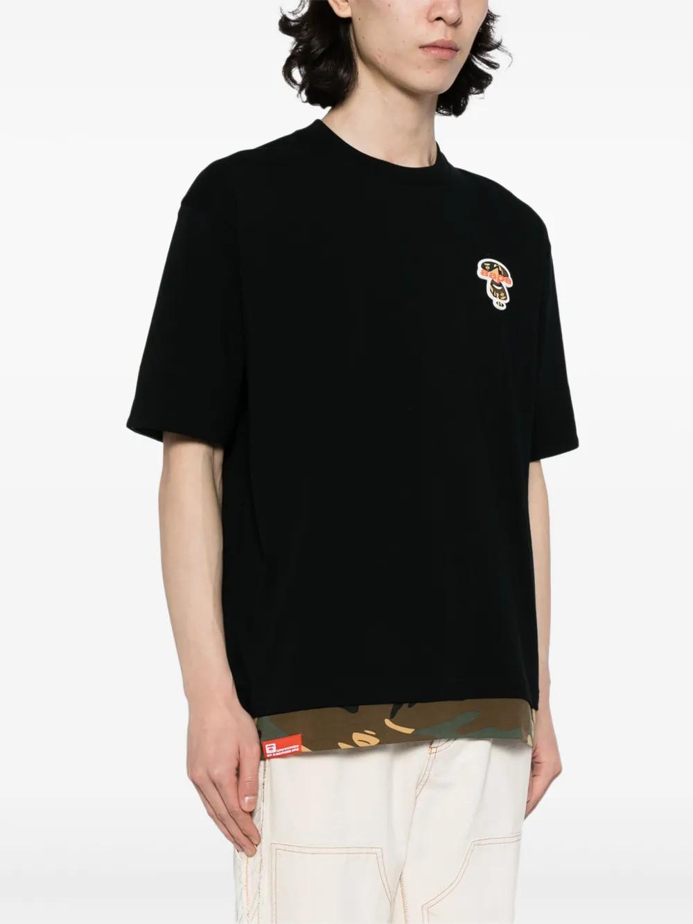 logo-appliqué cotton T-shirt Product Image